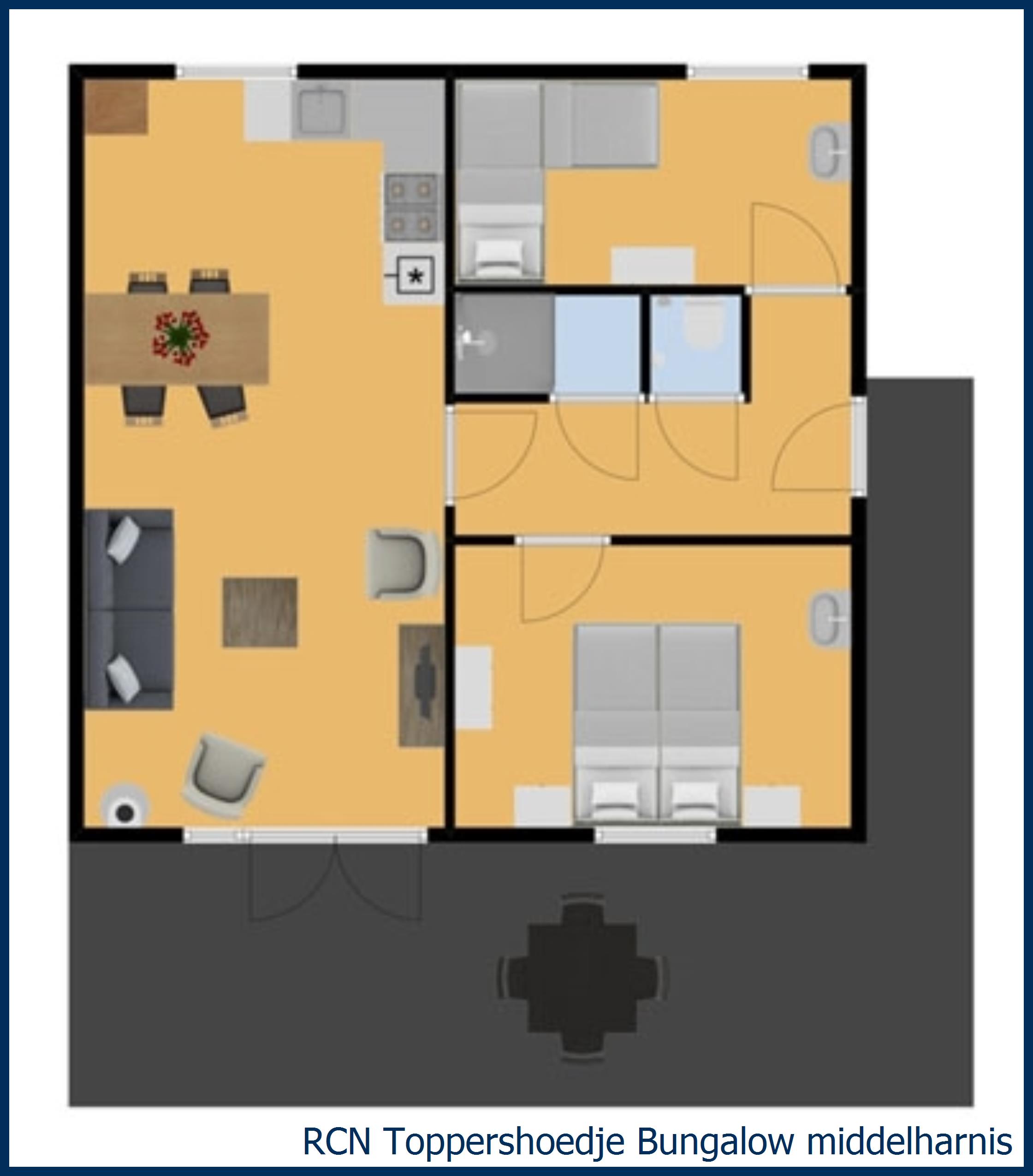 Cottage Middelharnis at Toppershoedje