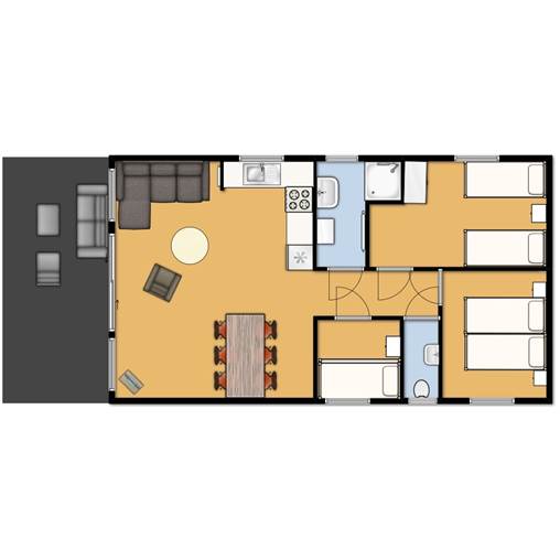 Chalet Strandlodge - SL6 at Zeewolde