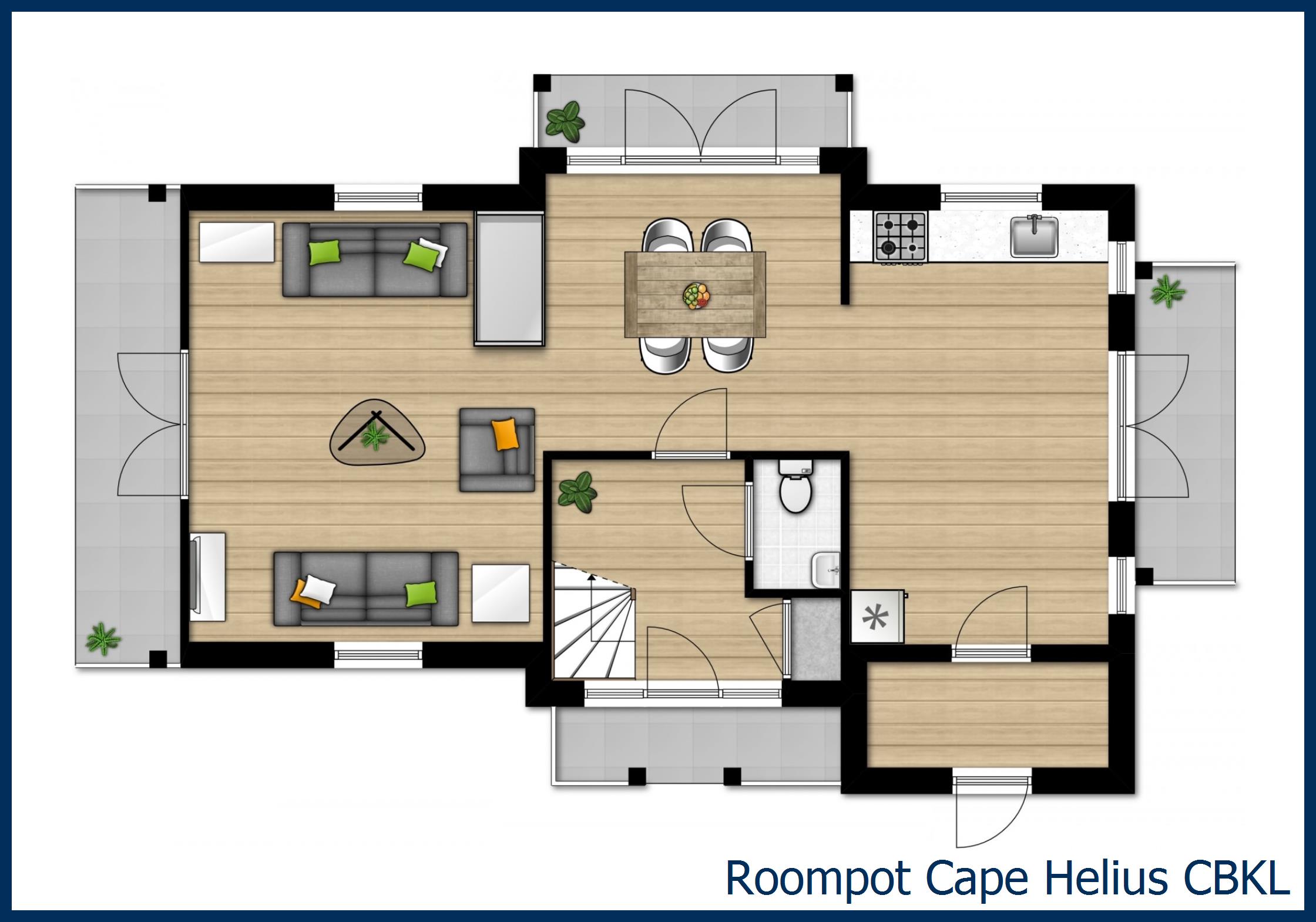 Bungalow CBKL at Cape Helius