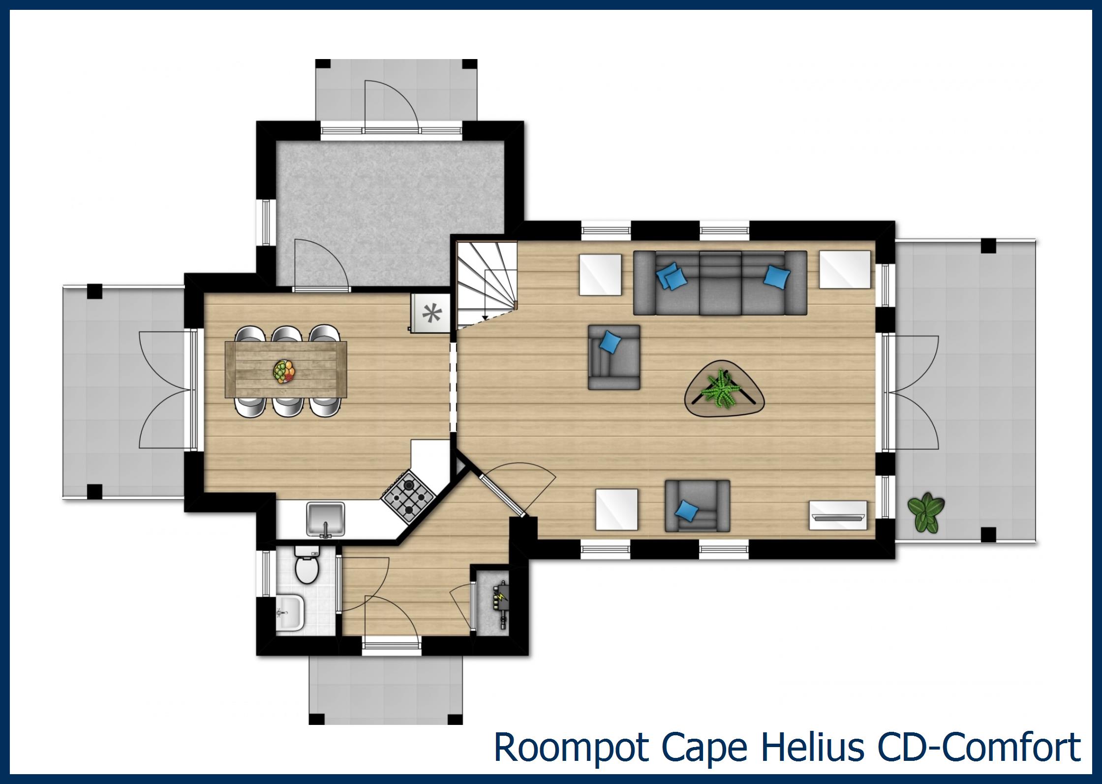 Bungalow CD-Comfort at Cape Helius
