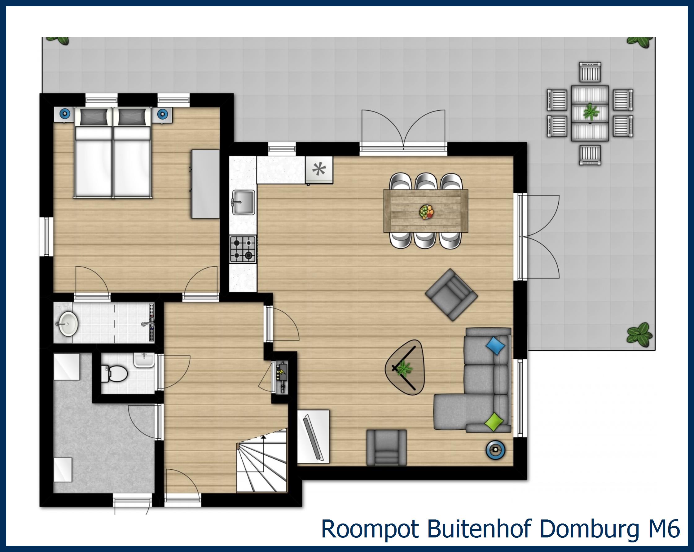Bungalow M6 at Buitenhof Domburg
