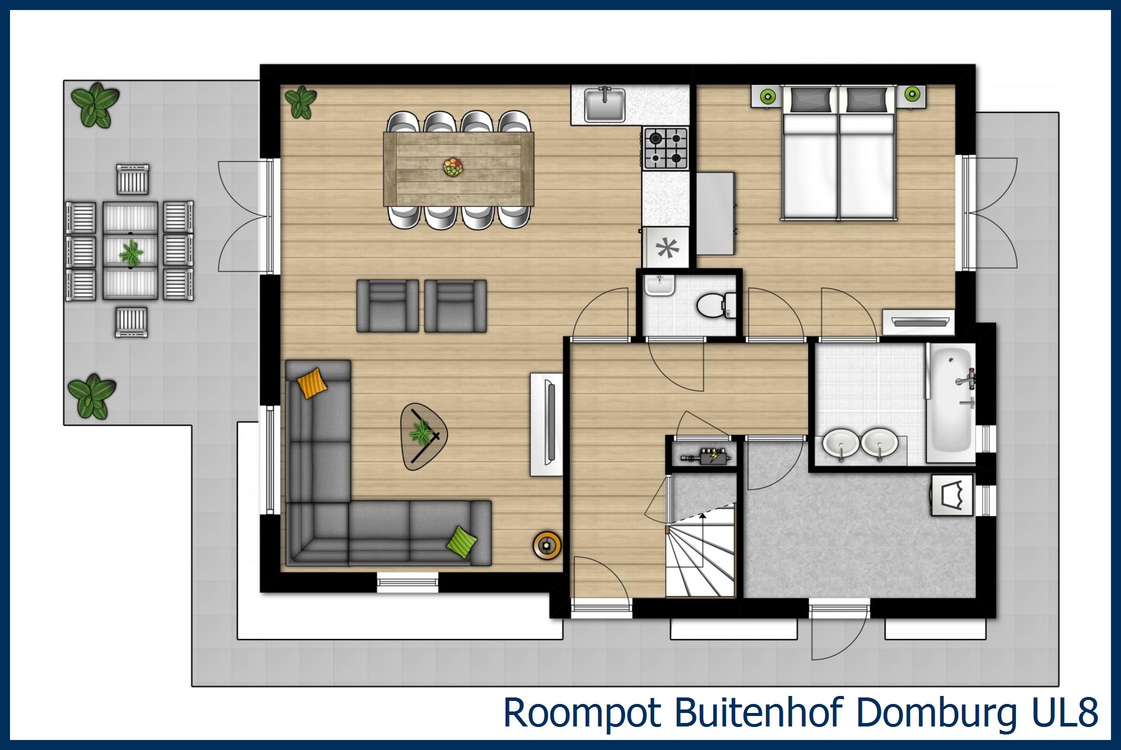 Bungalow UL8 at Buitenhof Domburg