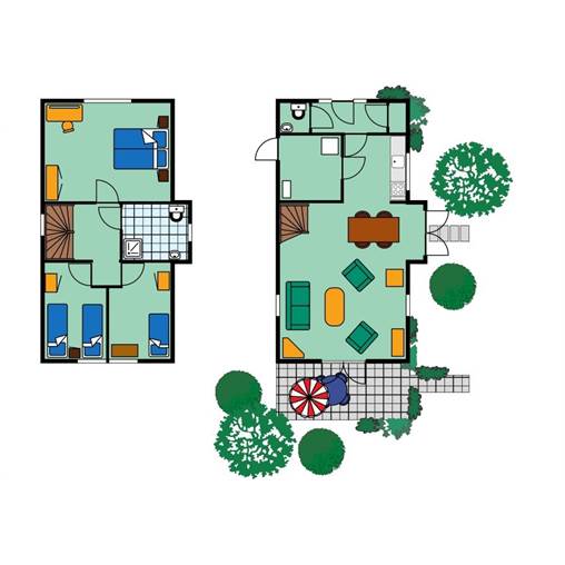 Bungalow DK at Noordzee Résidence De Banjaard