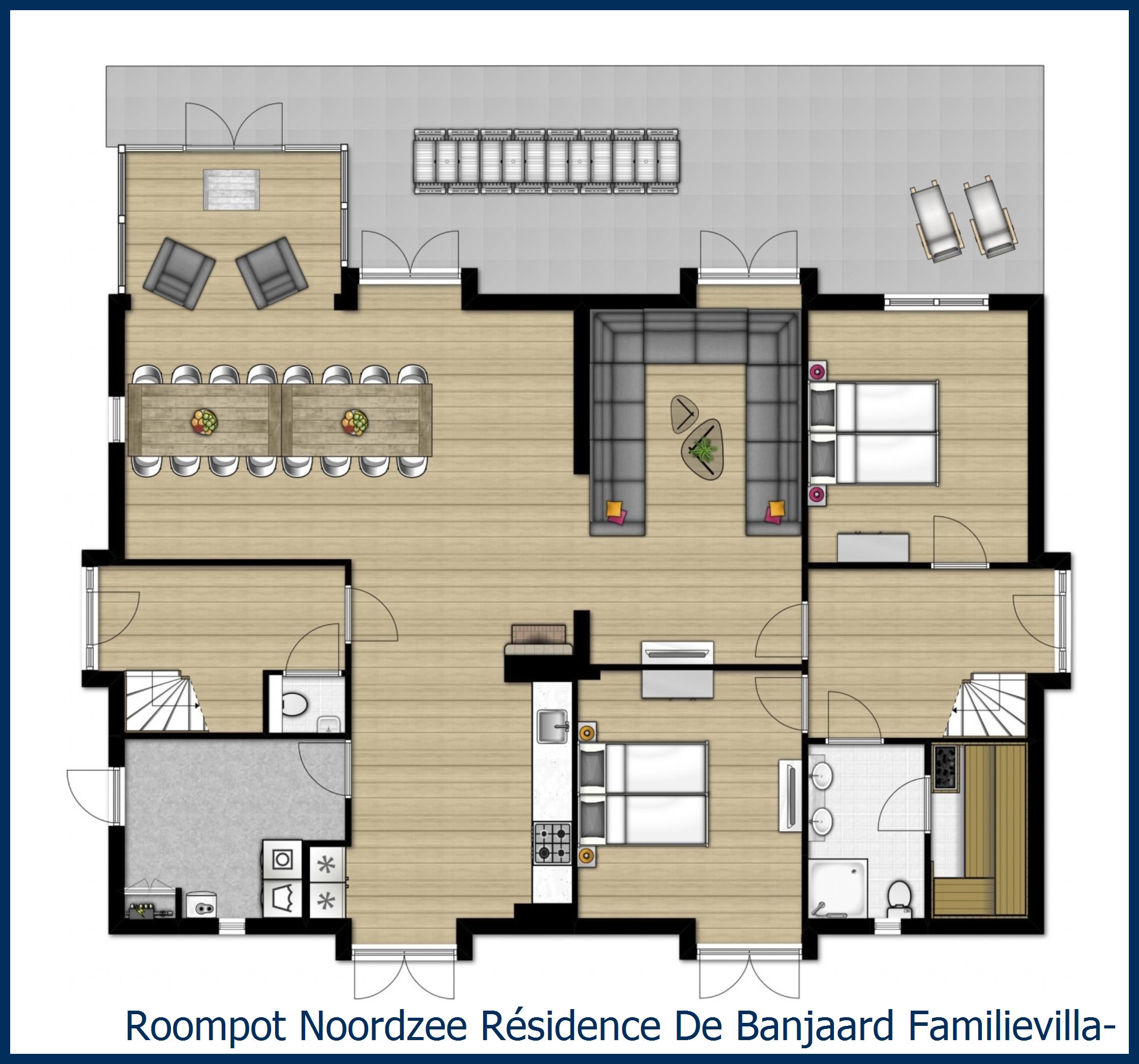 Villa Familievilla-R16 at Noordzee Résidence De Banjaard