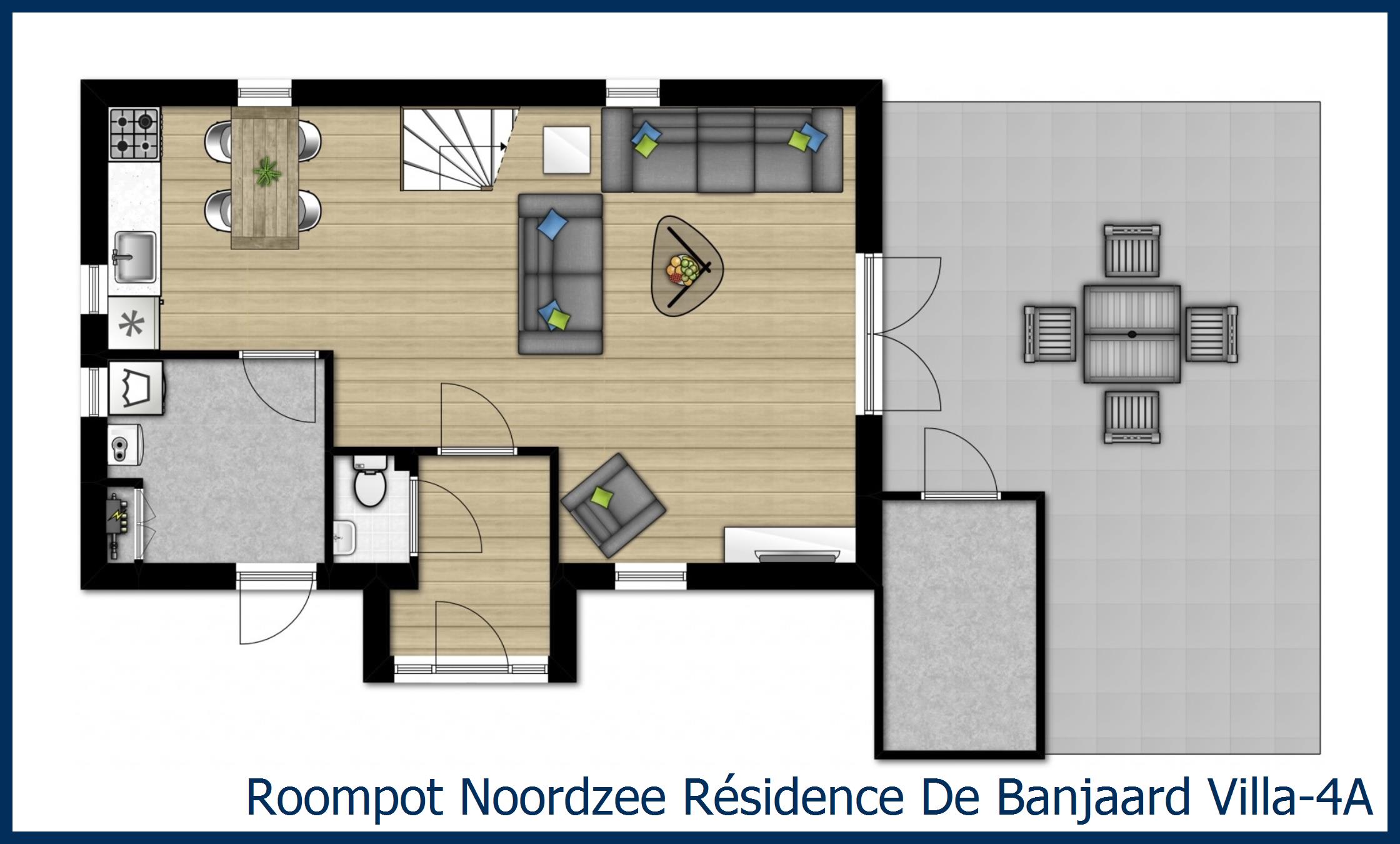 Villa Villa-4A at Noordzee Résidence De Banjaard