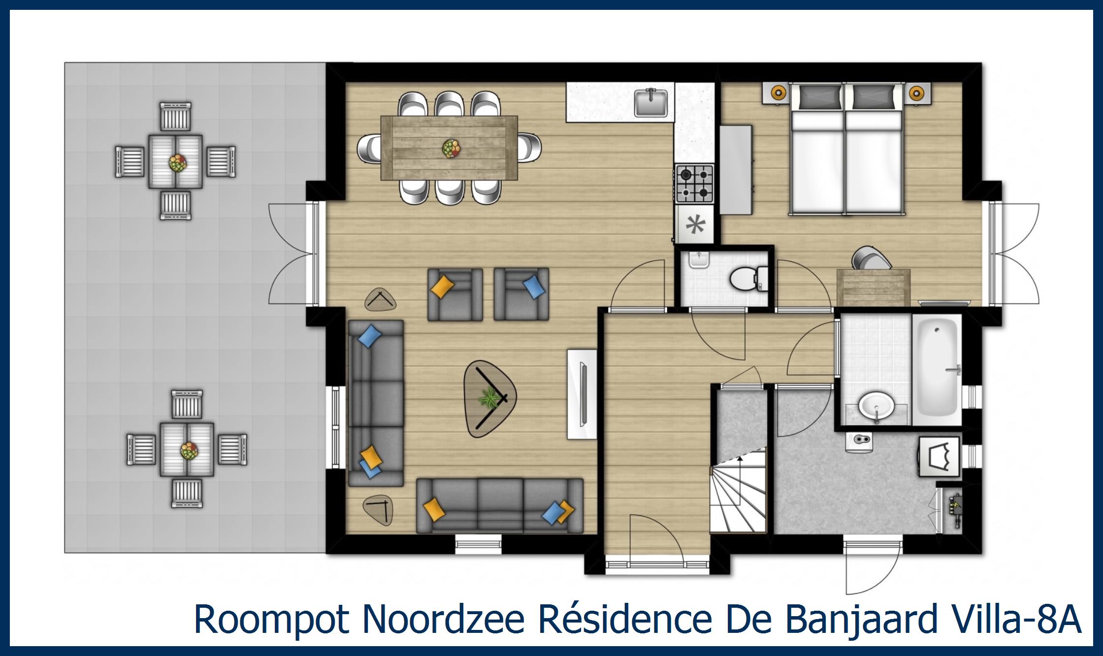Villa Villa-8A at Noordzee Résidence De Banjaard