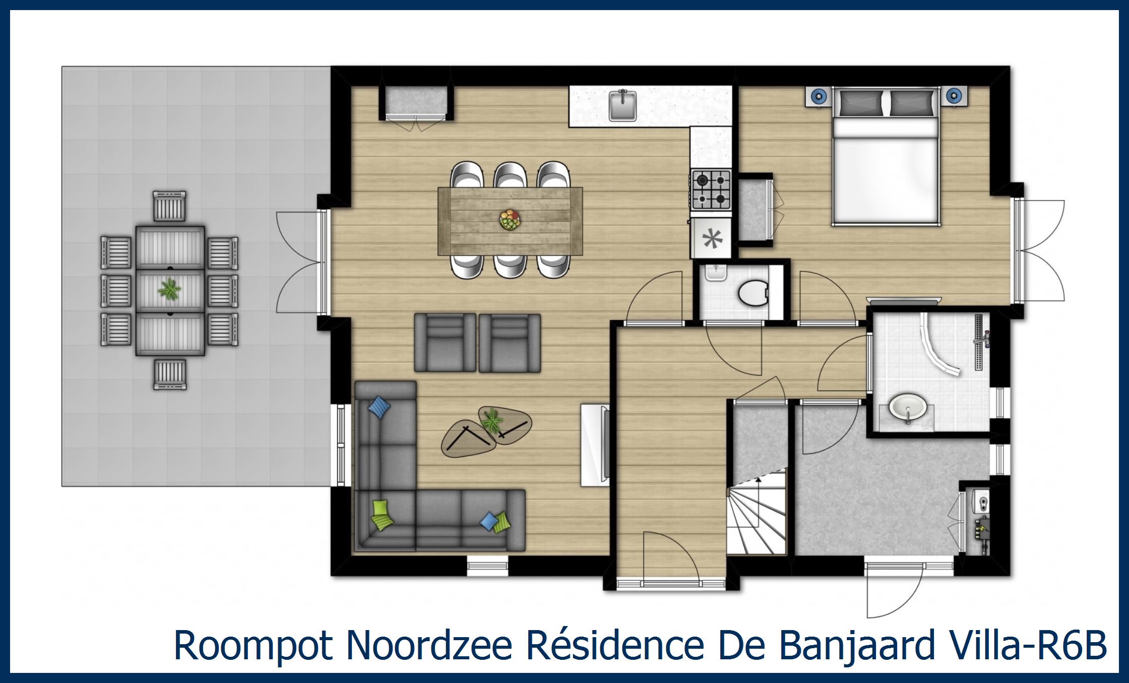 Villa Villa-R6B at Noordzee Résidence De Banjaard