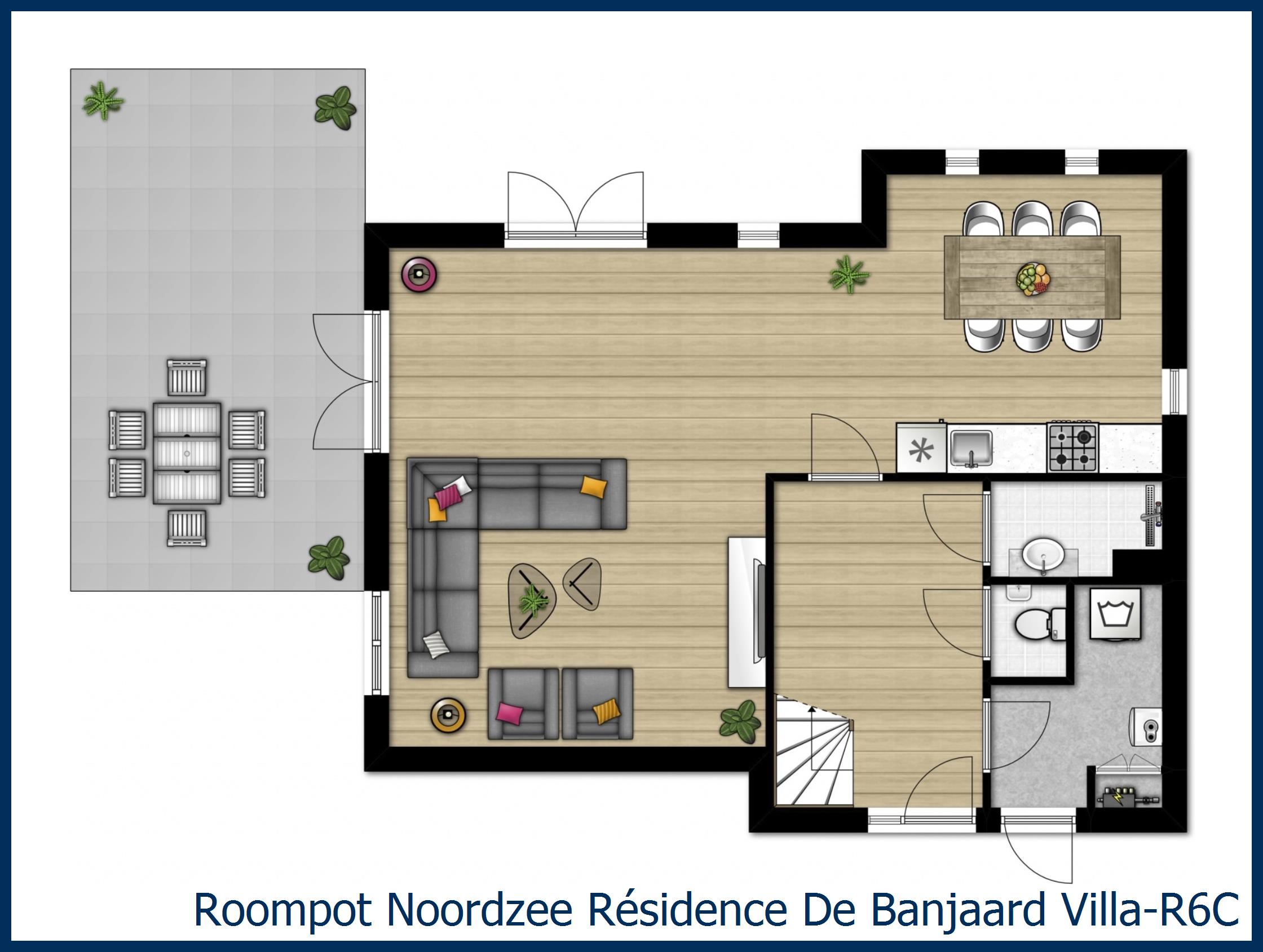 Villa Villa-R6C at Noordzee Résidence De Banjaard