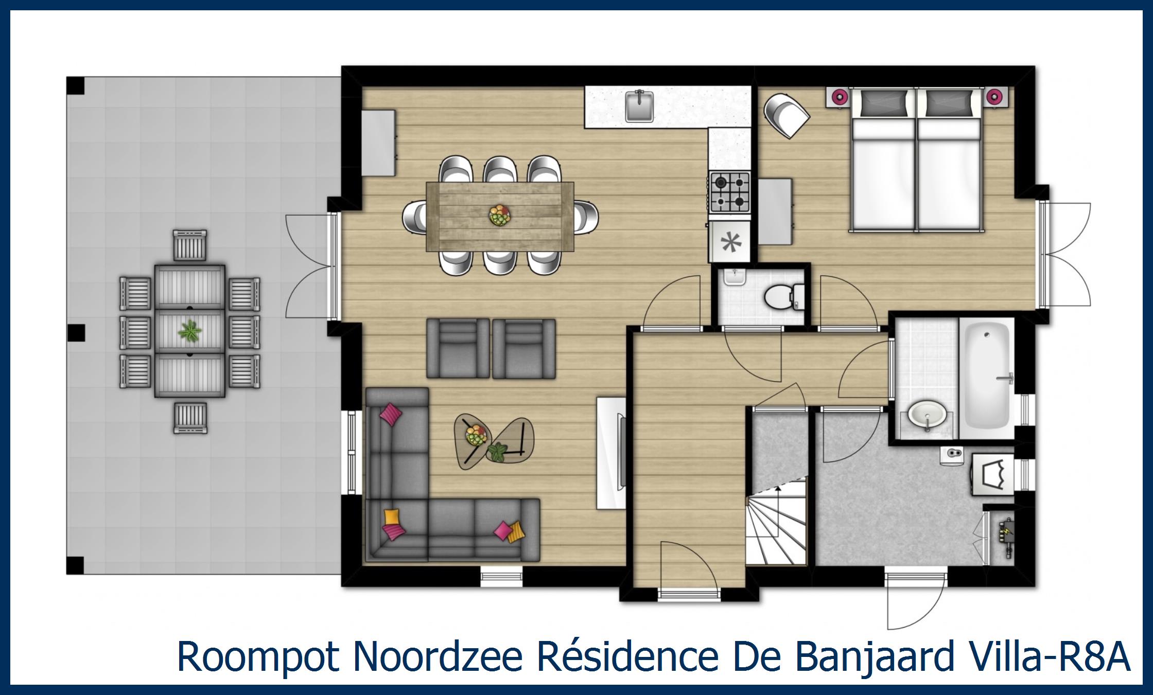 Villa Villa-R8A at Noordzee Résidence De Banjaard