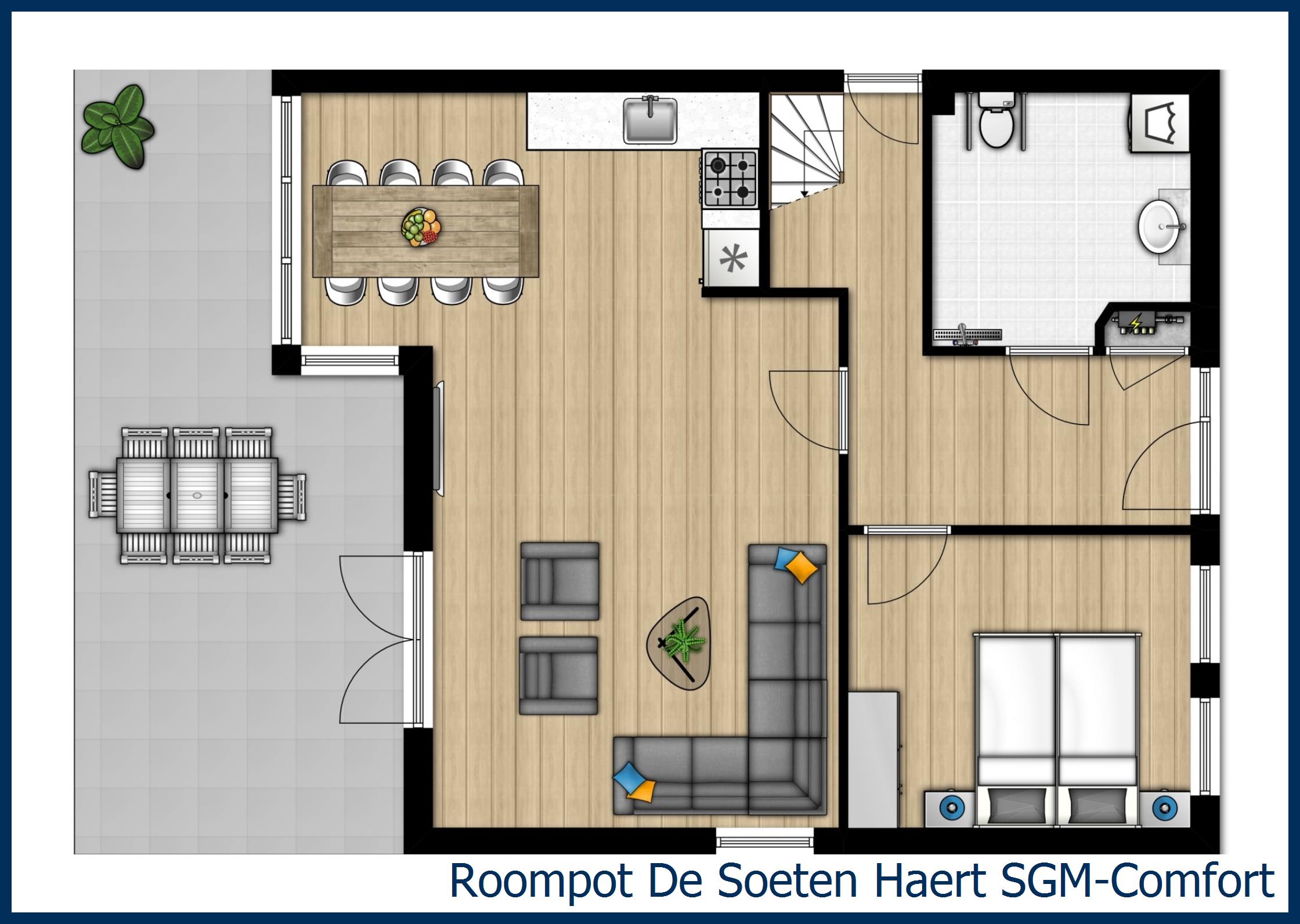 Bungalow SGM-Comfort at De Soeten Haert