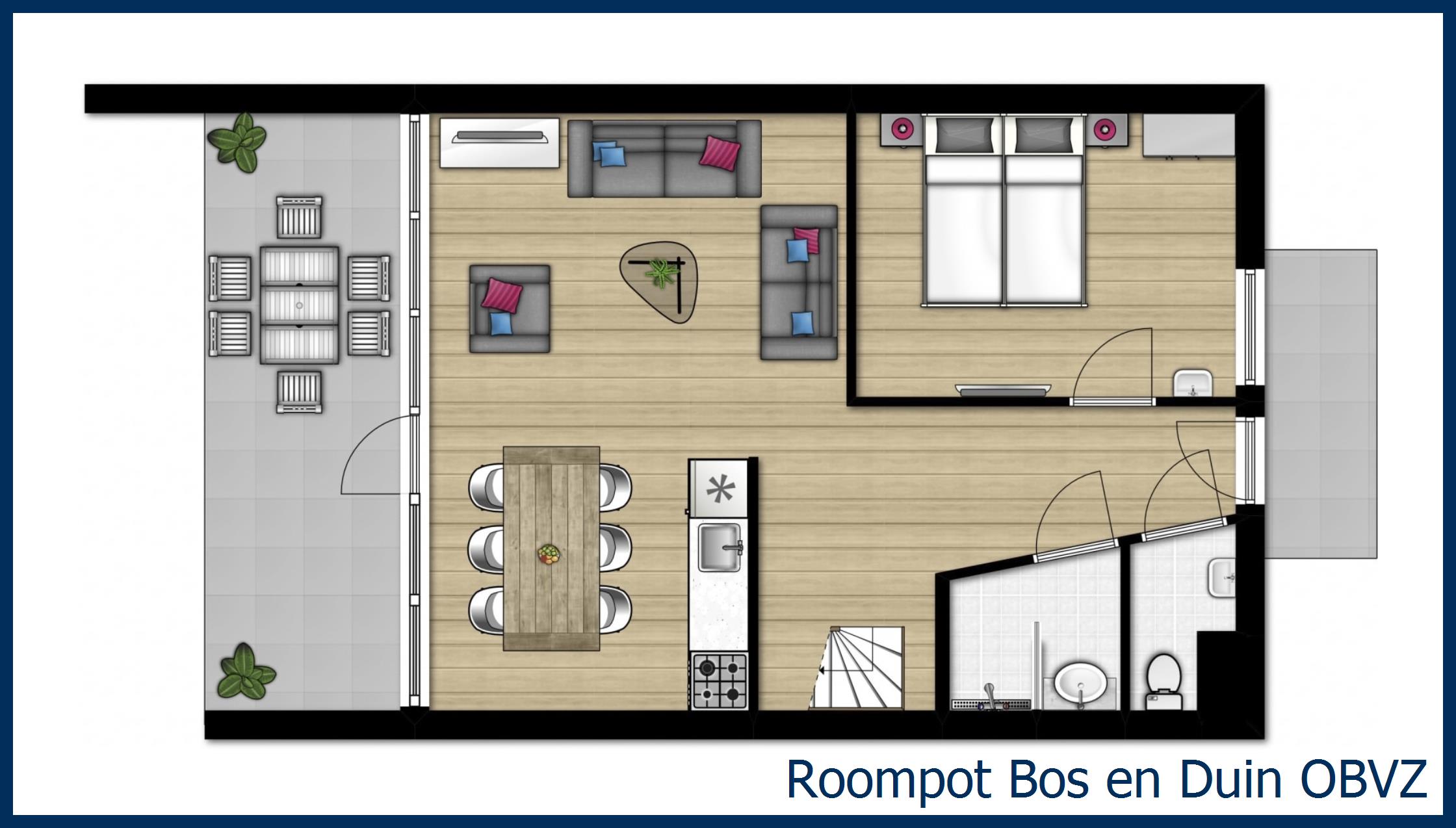 Bungalow OBVZ at Bos en Duin