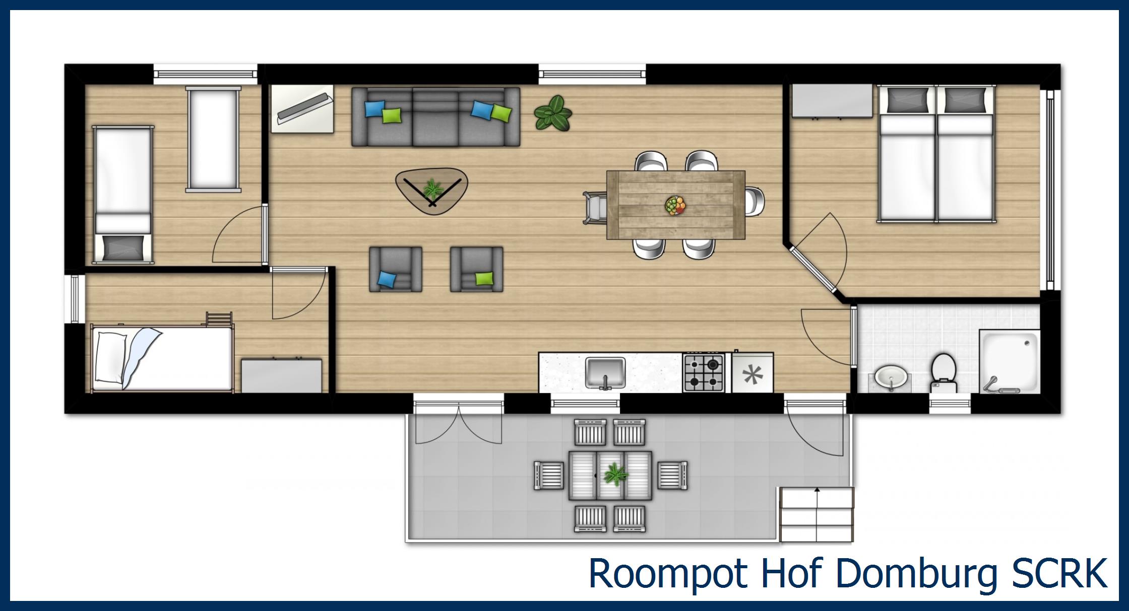 Chalet SCRK at Hof Domburg