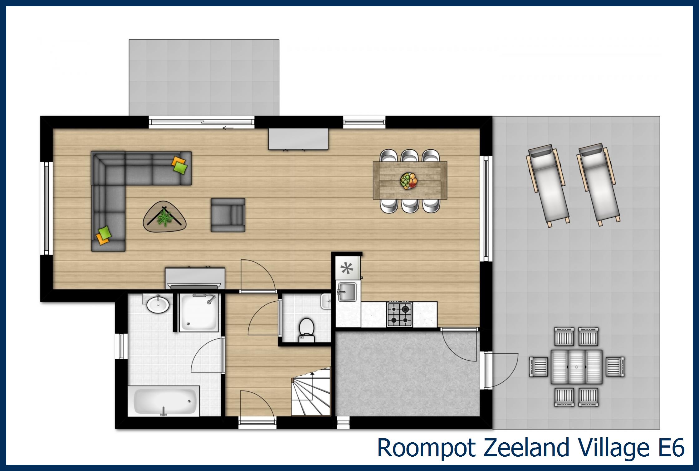 Bungalow E6 at Zeeland Village