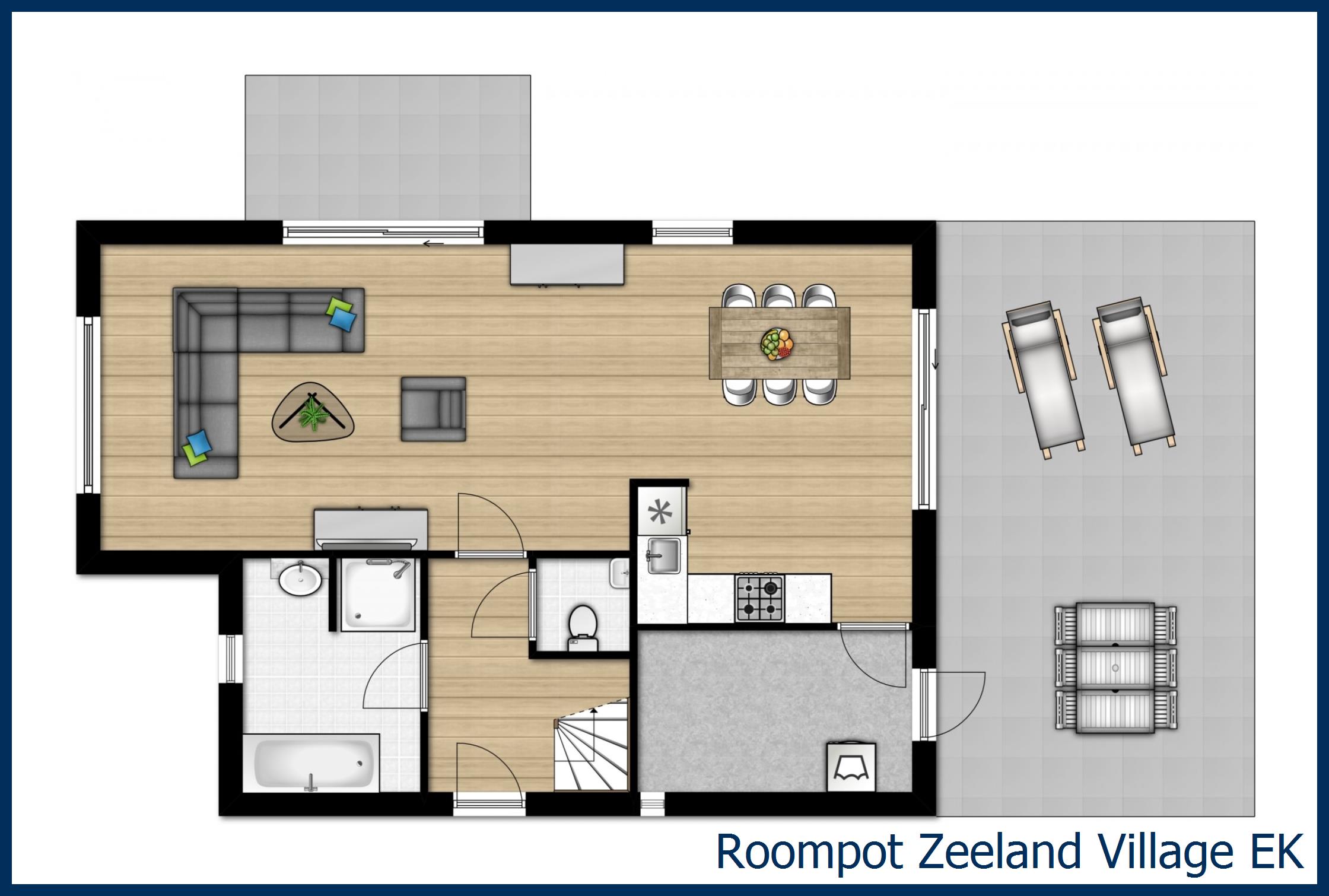 Bungalow EK at Zeeland Village