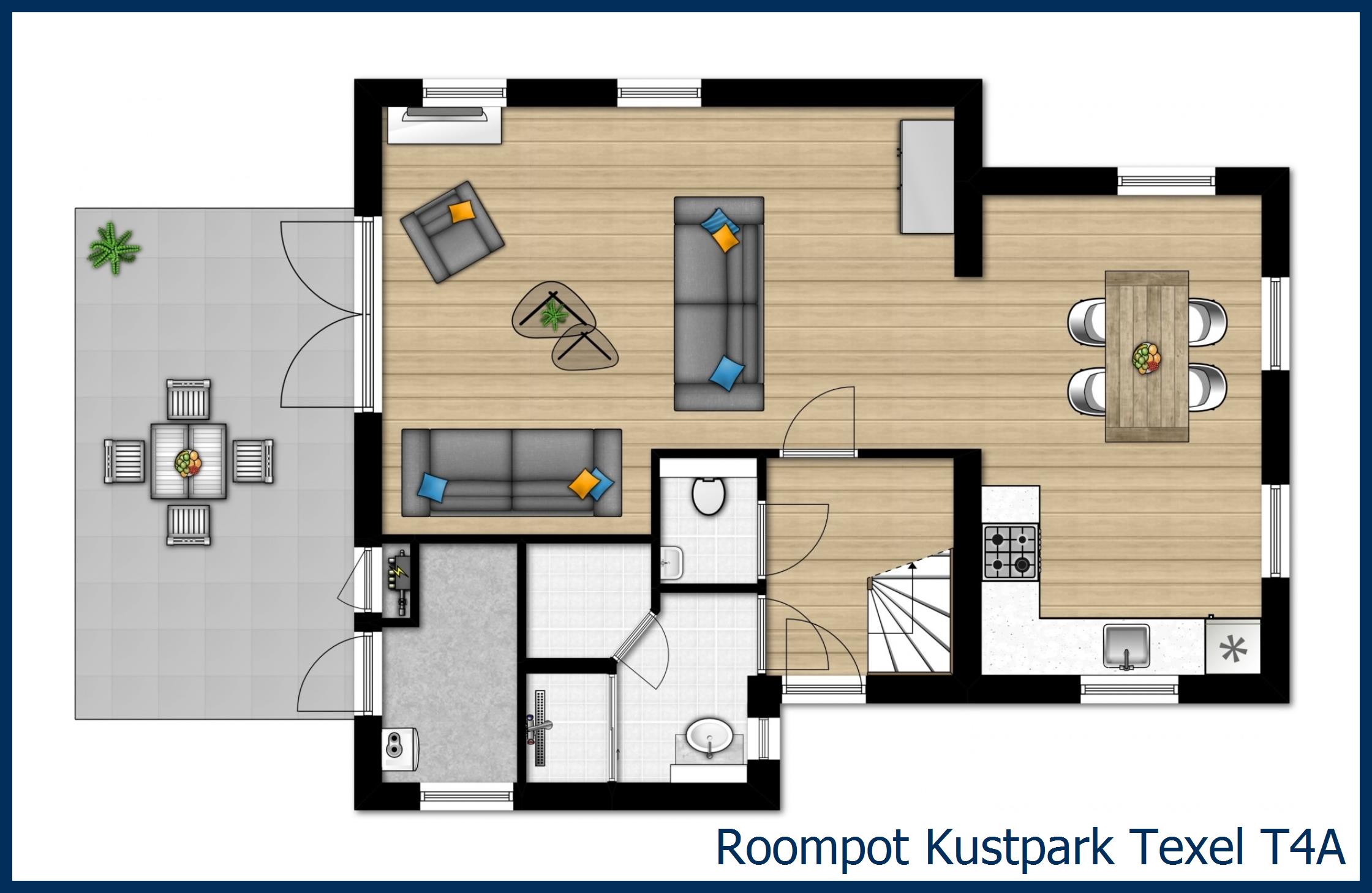 Bungalow T4A at Kustpark Texel