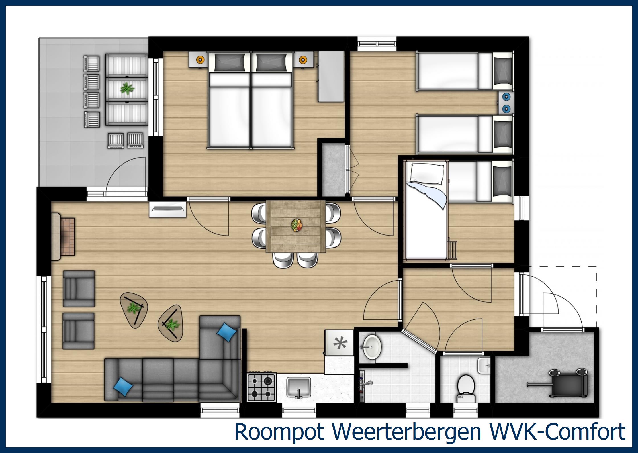 Bungalow WVK-Comfort at Weerterbergen