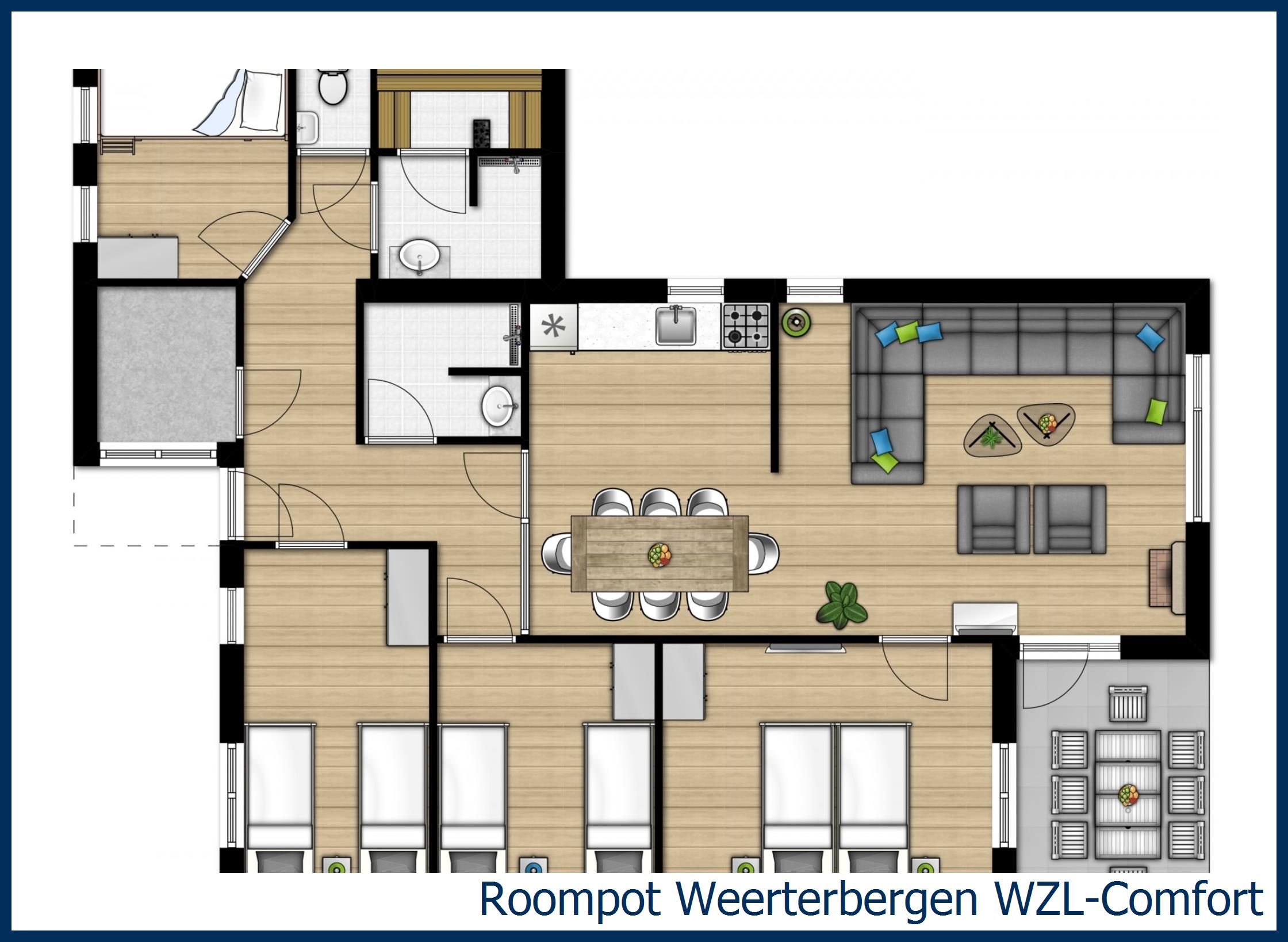 Bungalow WZL-Comfort at Weerterbergen