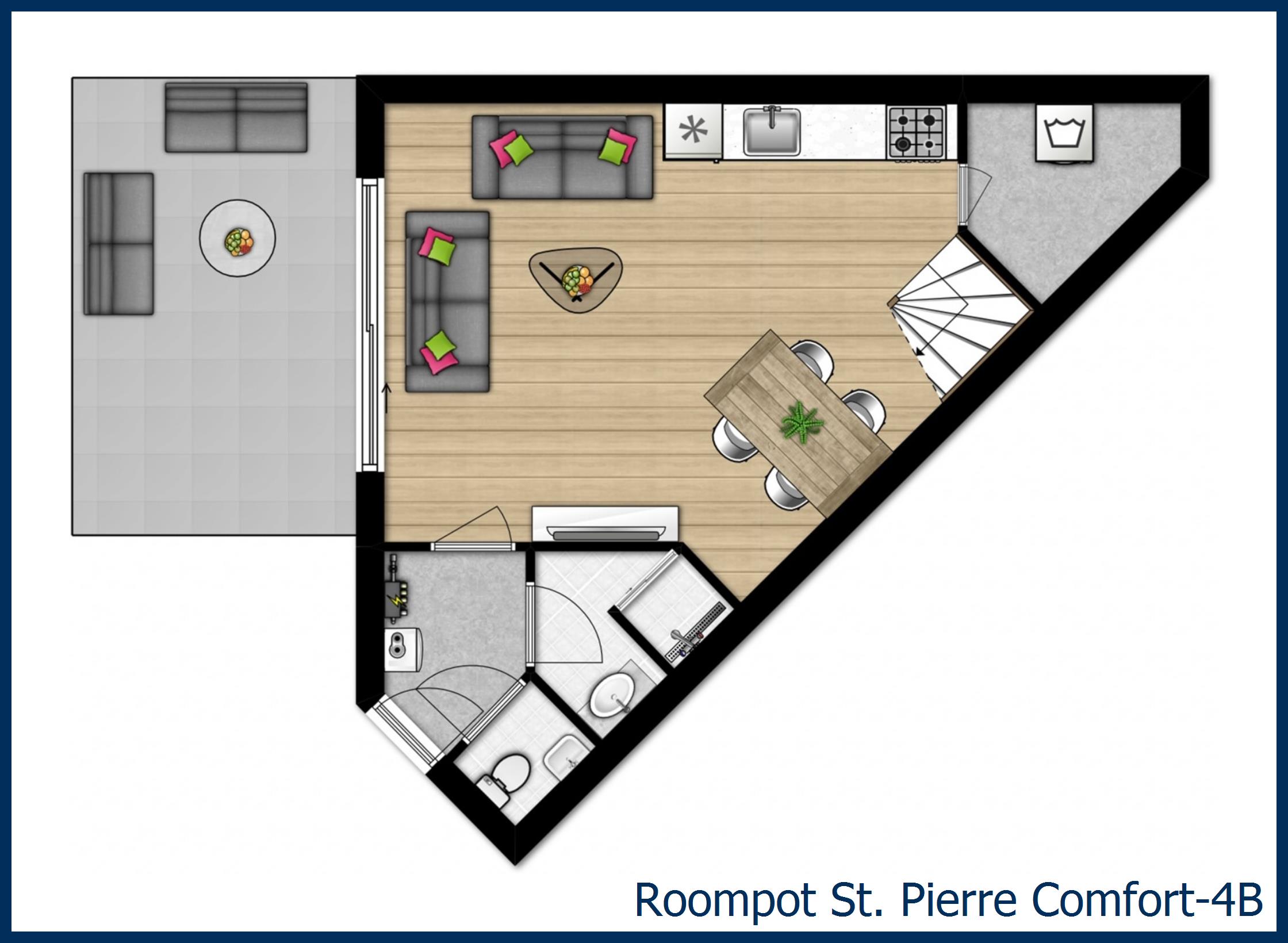 Bungalow Comfort-4B at St. Pierre