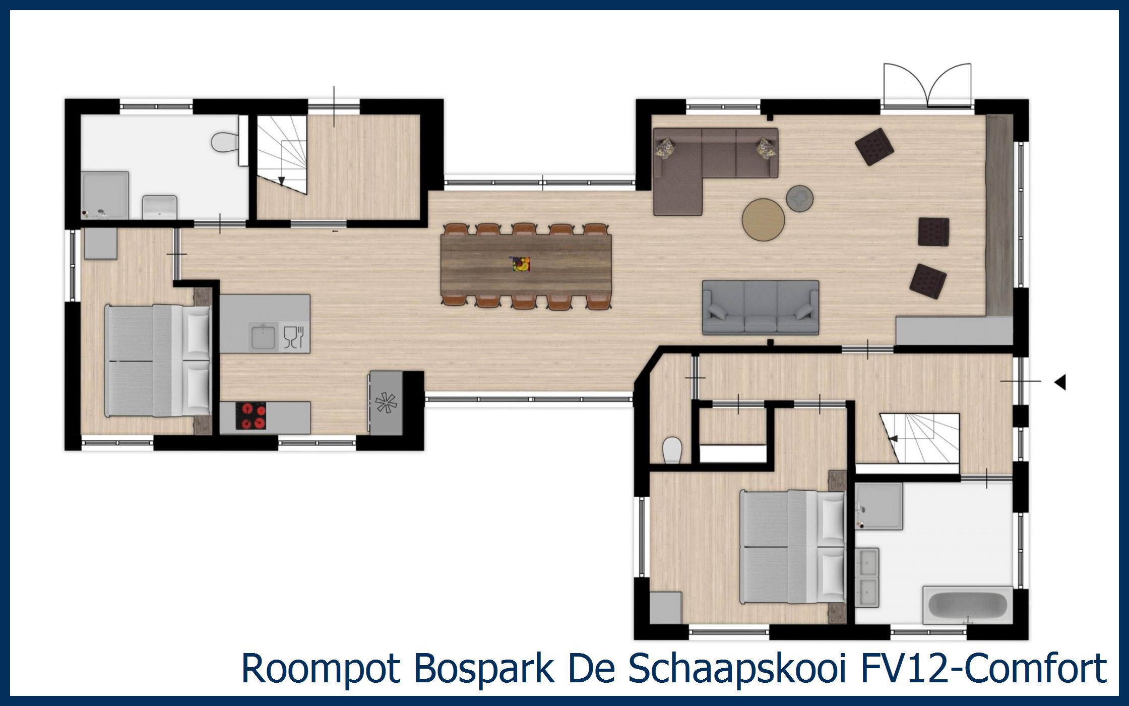Bungalow FV12-Comfort at Bospark De Schaapskooi
