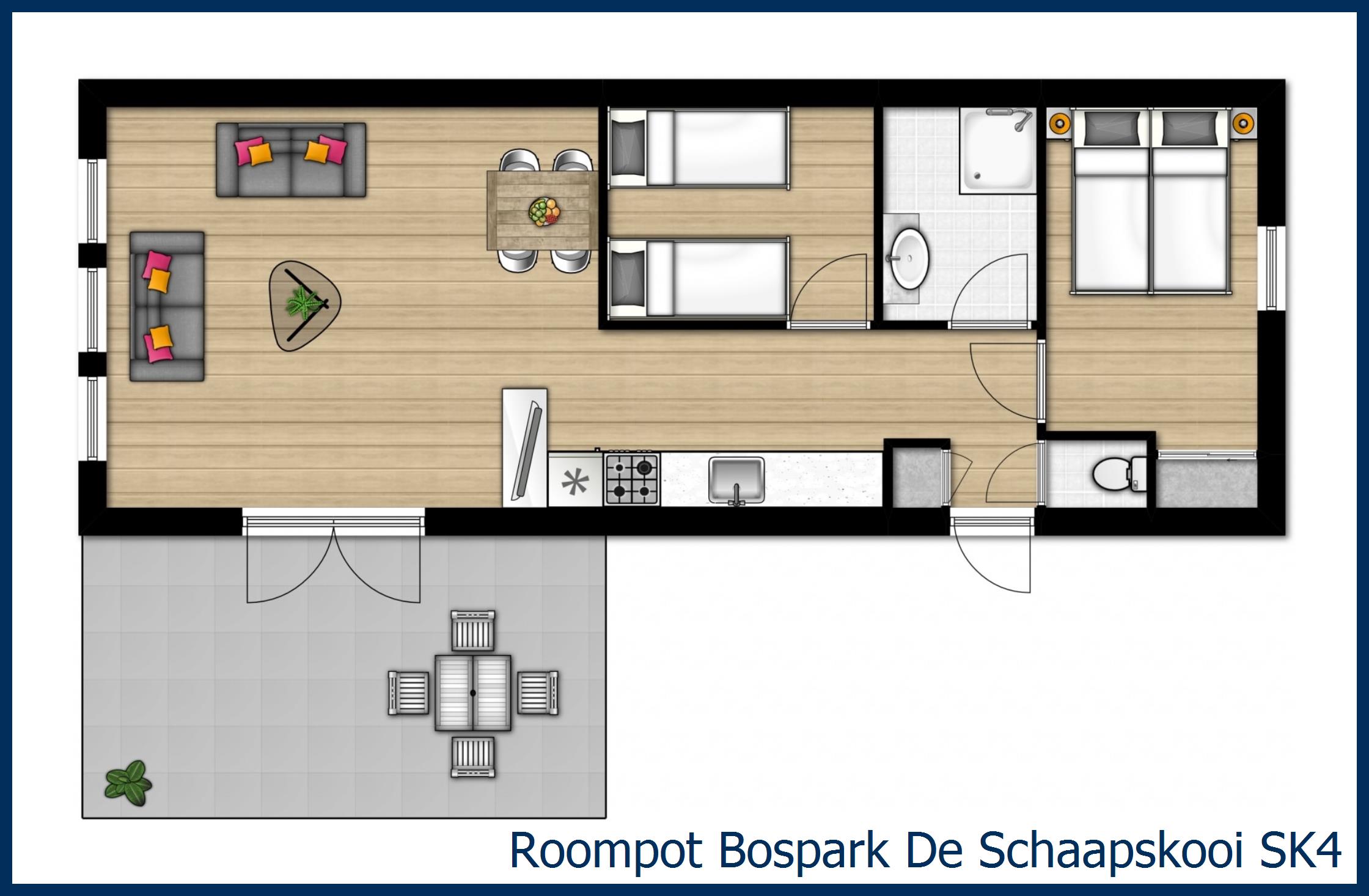 Chalet SK4 at Bospark De Schaapskooi