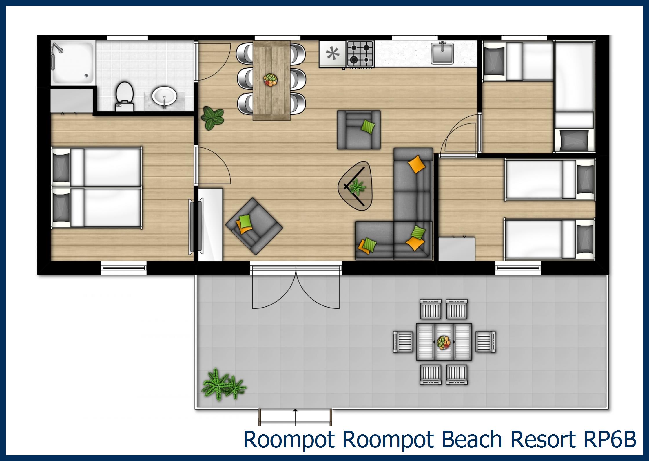 Chalet RP6B at Beach Resort