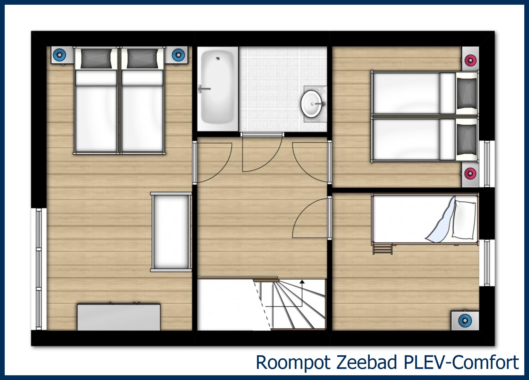 Bungalow PLEV-Comfort at Zeebad