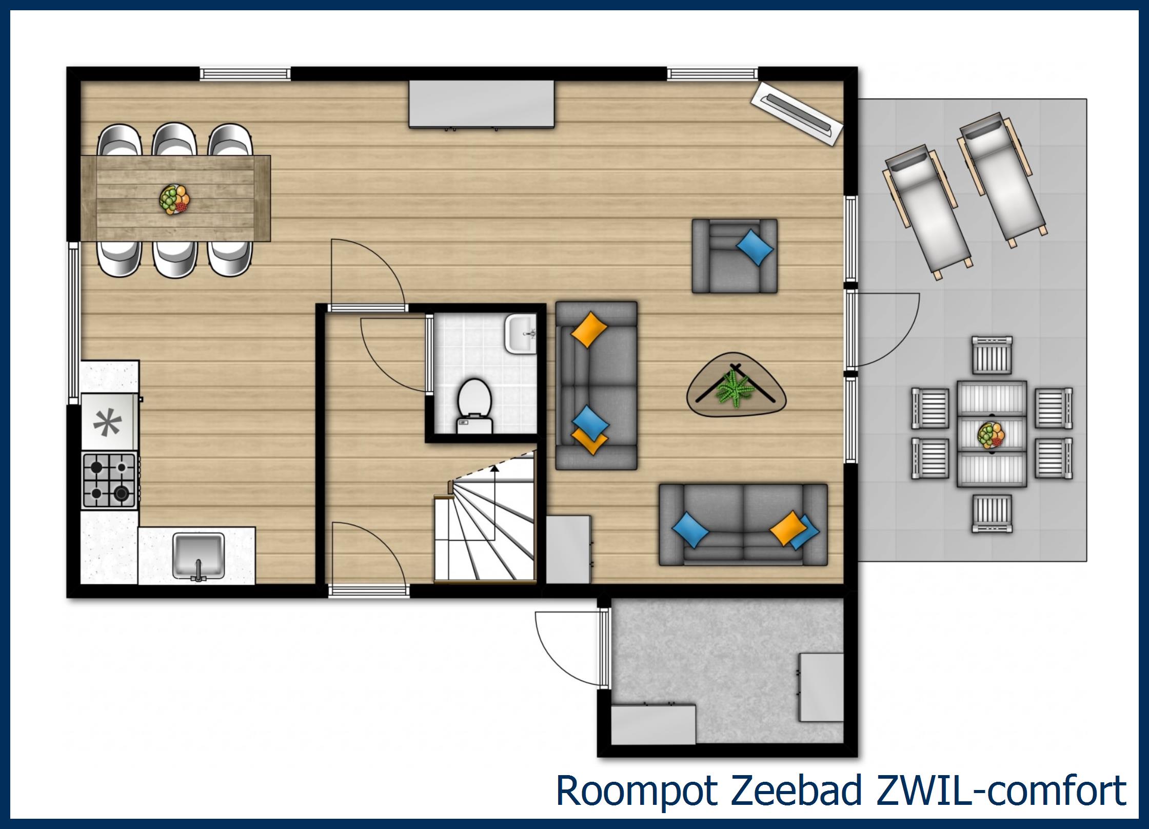 Bungalow ZWIL-Comfort at Zeebad