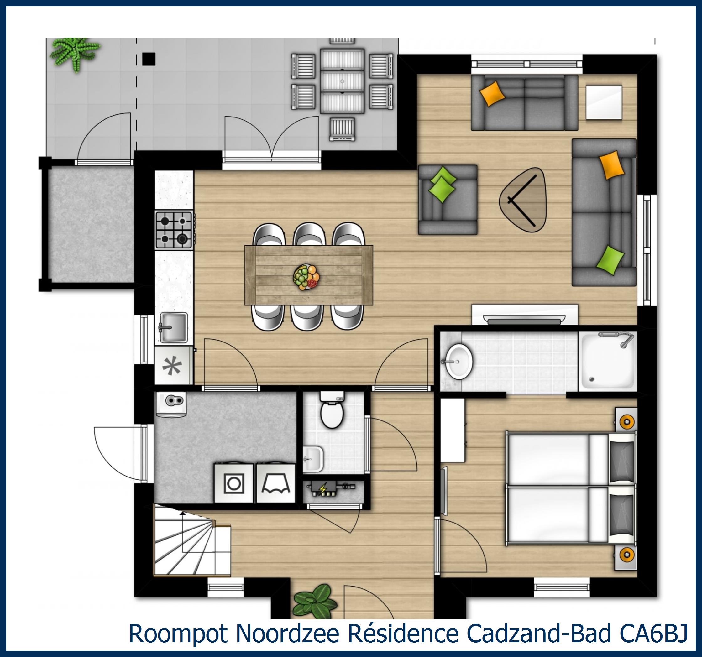Villa CA6BJ at Noordzee Résidence Cadzand-Bad