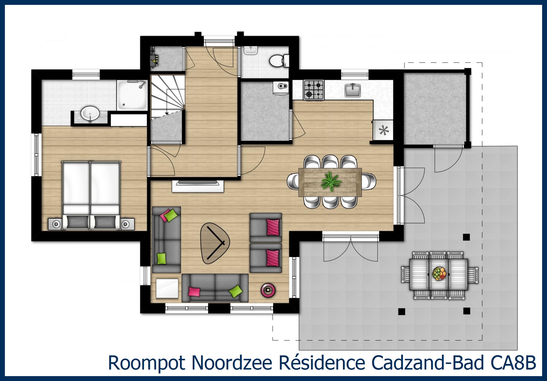 Villa CA8B at Noordzee Résidence Cadzand-Bad