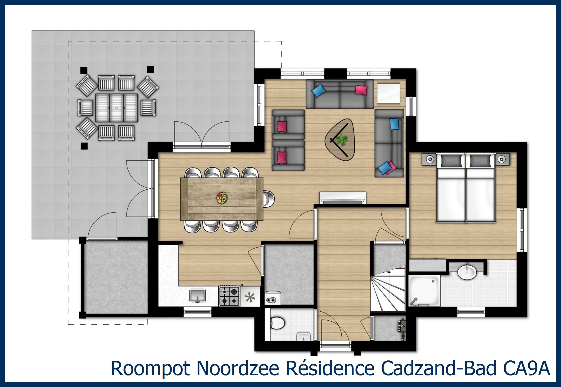 Villa CA9A at Noordzee Résidence Cadzand-Bad