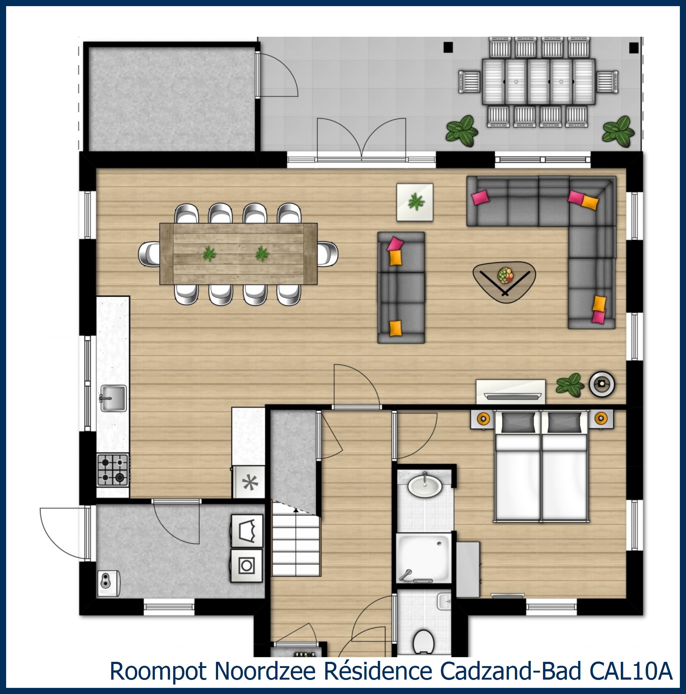 Villa CAL10A at Noordzee Résidence Cadzand-Bad