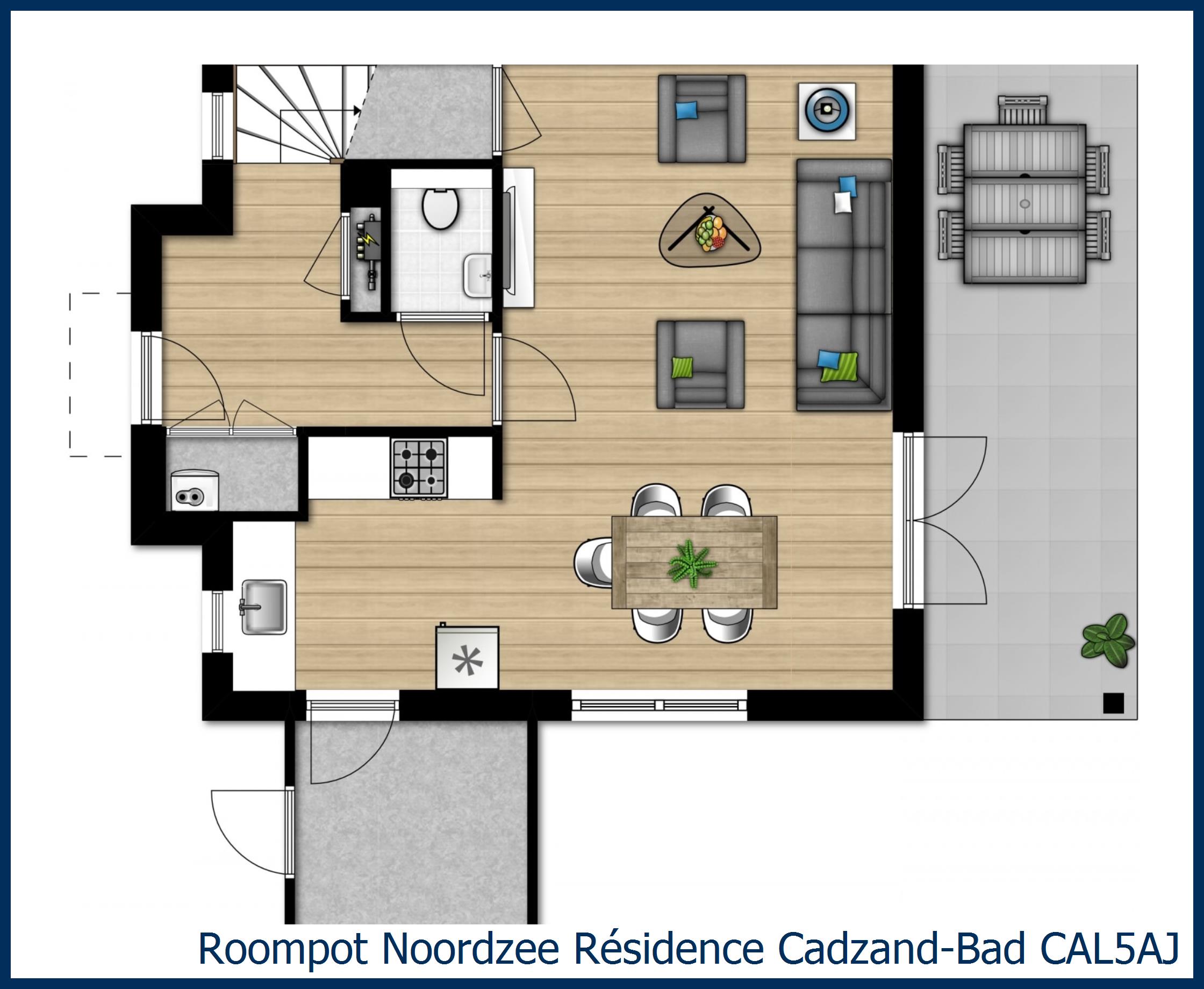 Villa CAL5AJ at Noordzee Résidence Cadzand-Bad