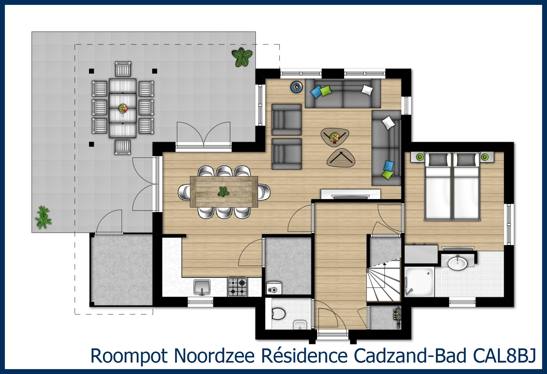 Villa CAL8BJ at Noordzee Résidence Cadzand-Bad