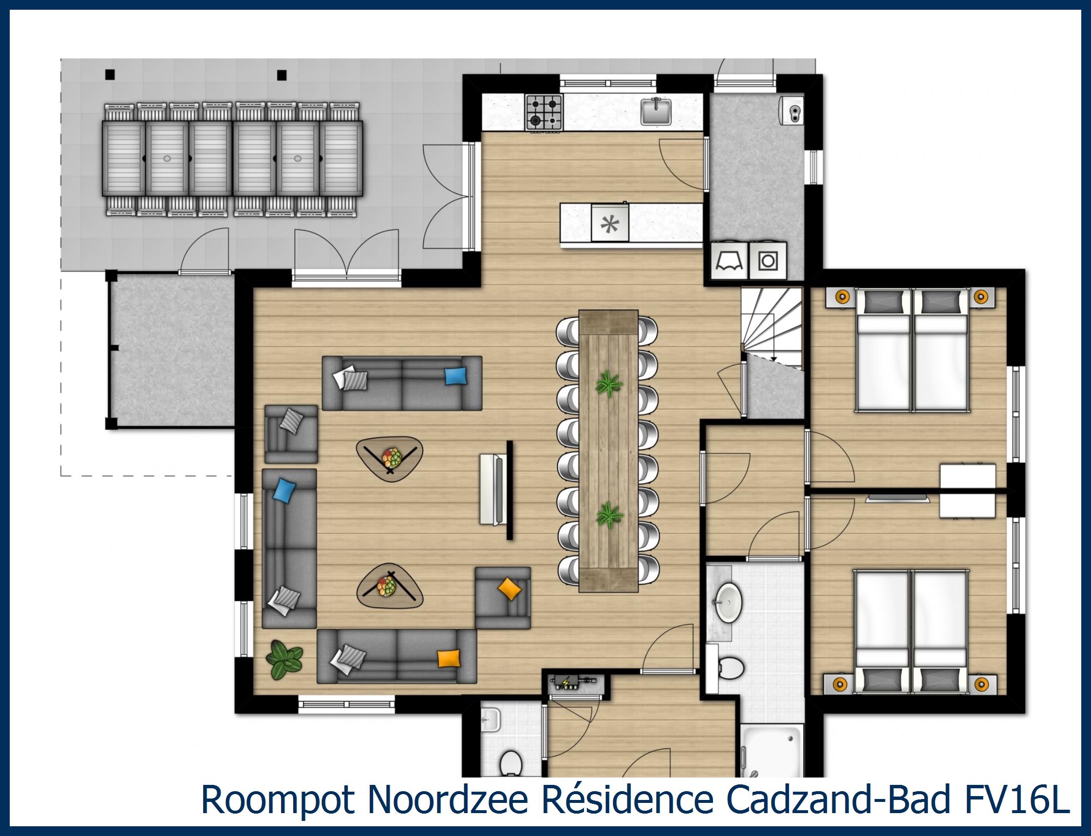 Villa FV16L at Noordzee Résidence Cadzand-Bad
