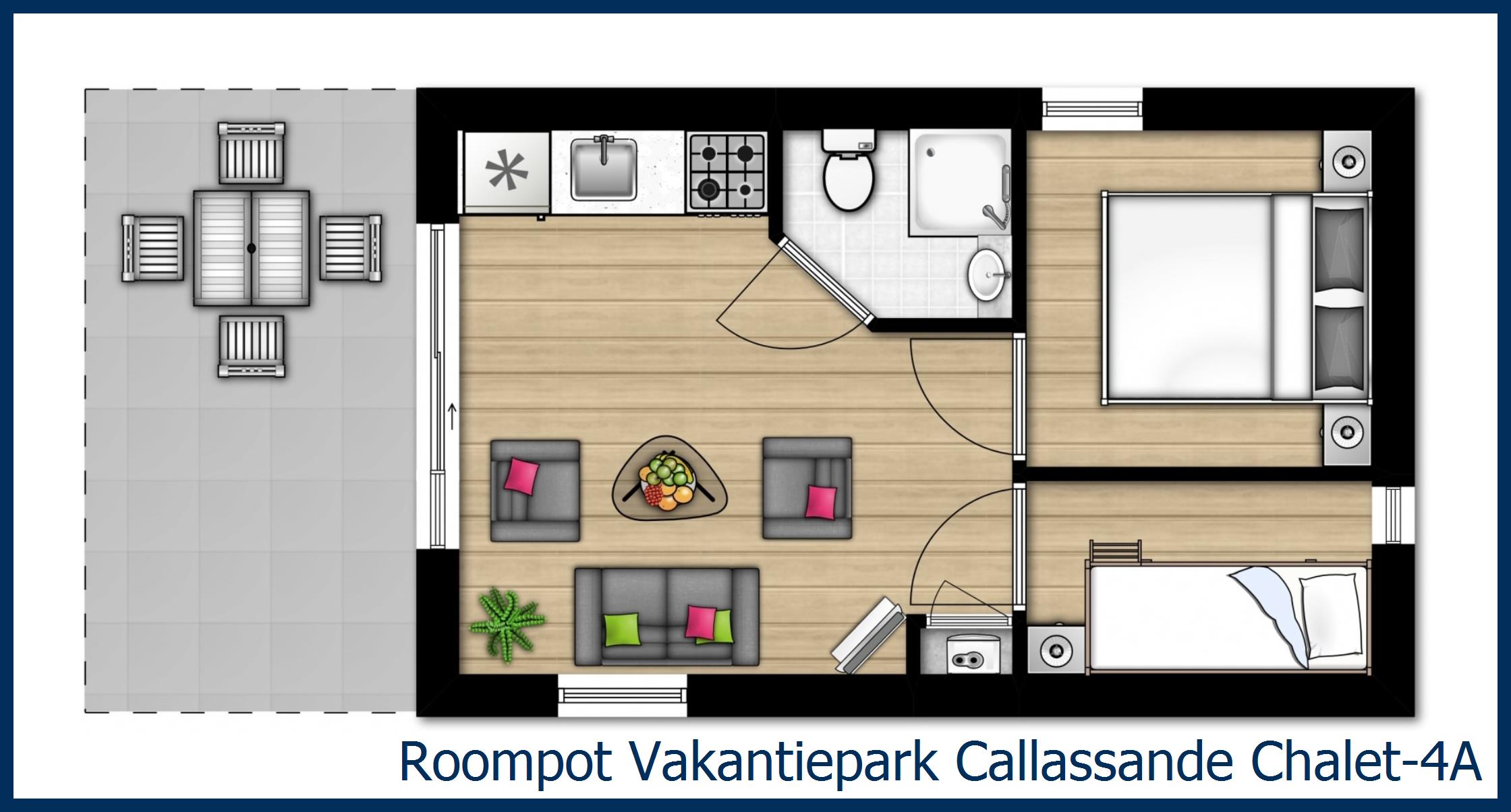 Chalet 4A at Callassande