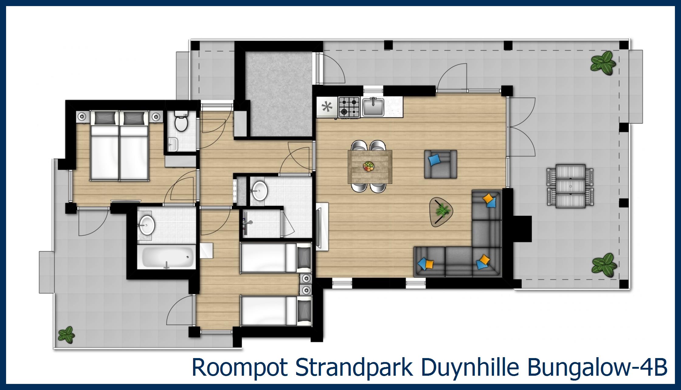 Bungalow 4B at Strandpark Duynhille