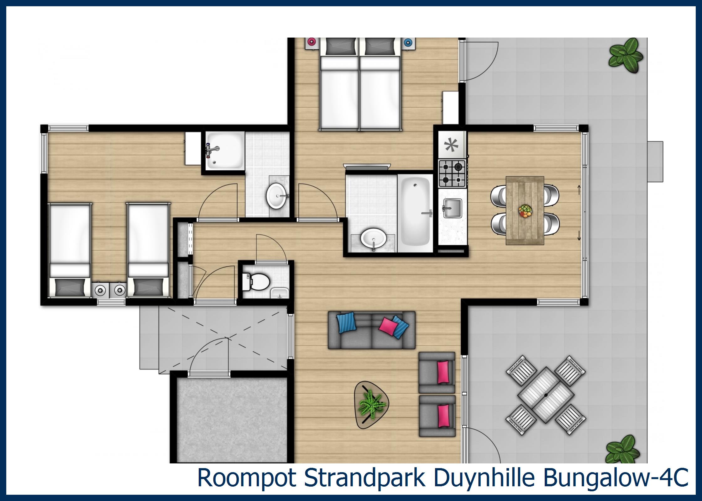 Bungalow 4C at Strandpark Duynhille