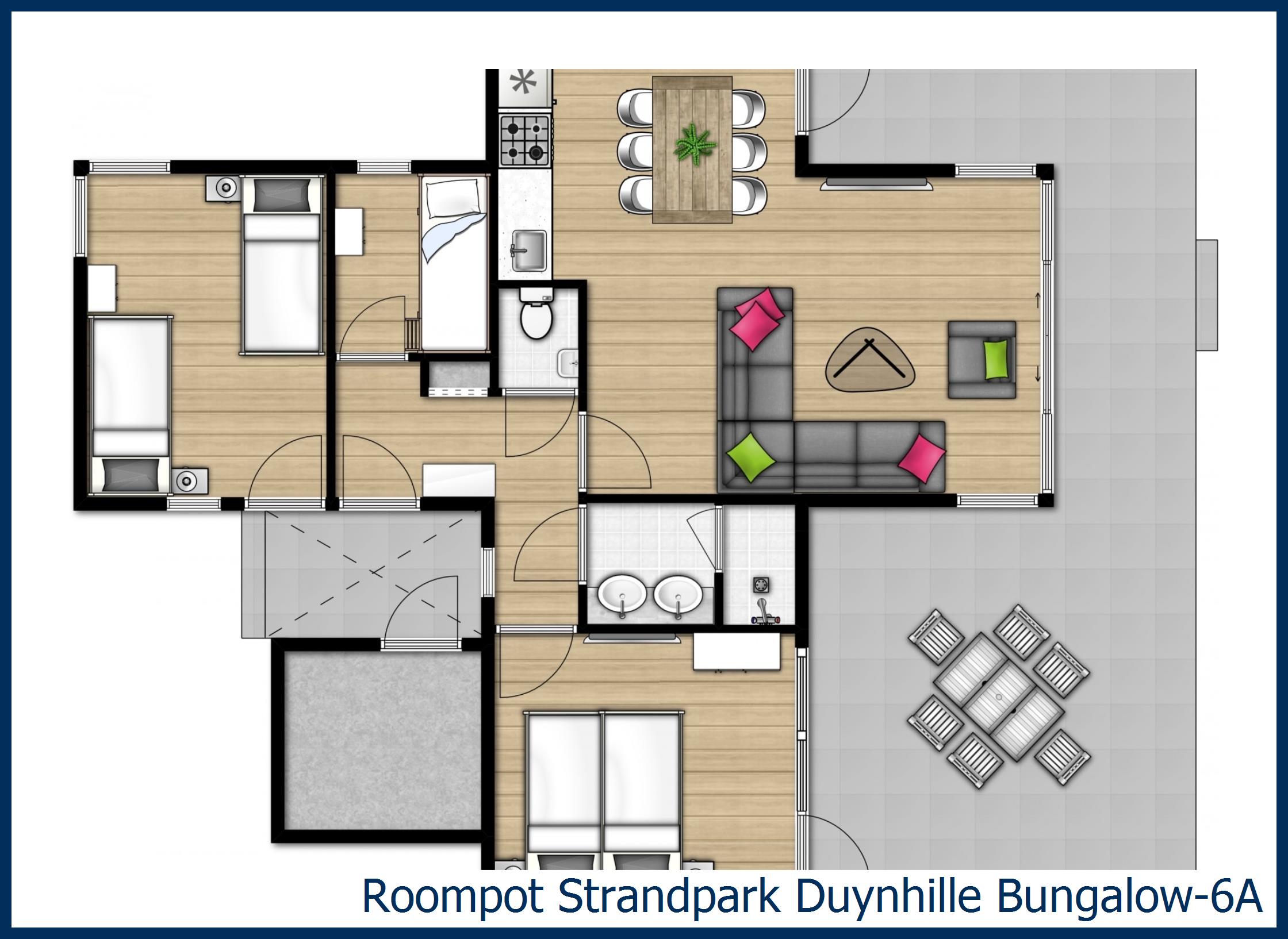 Bungalow 6A at Strandpark Duynhille