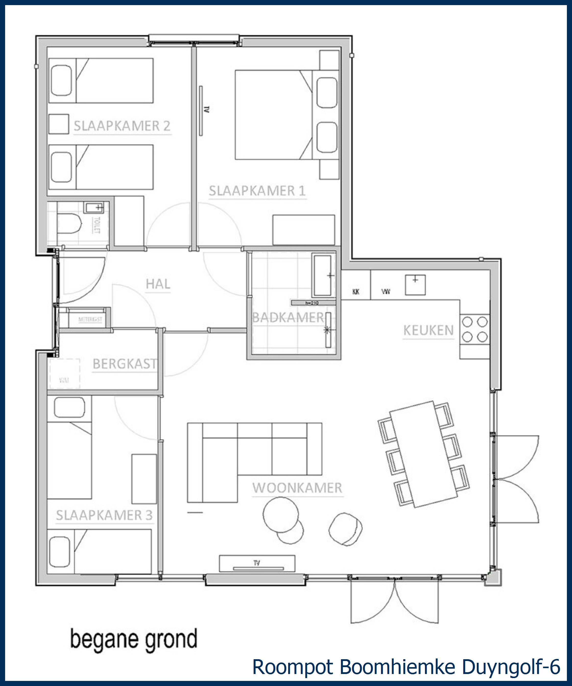 Bungalow Duyngolf-6 at Boomhiemke