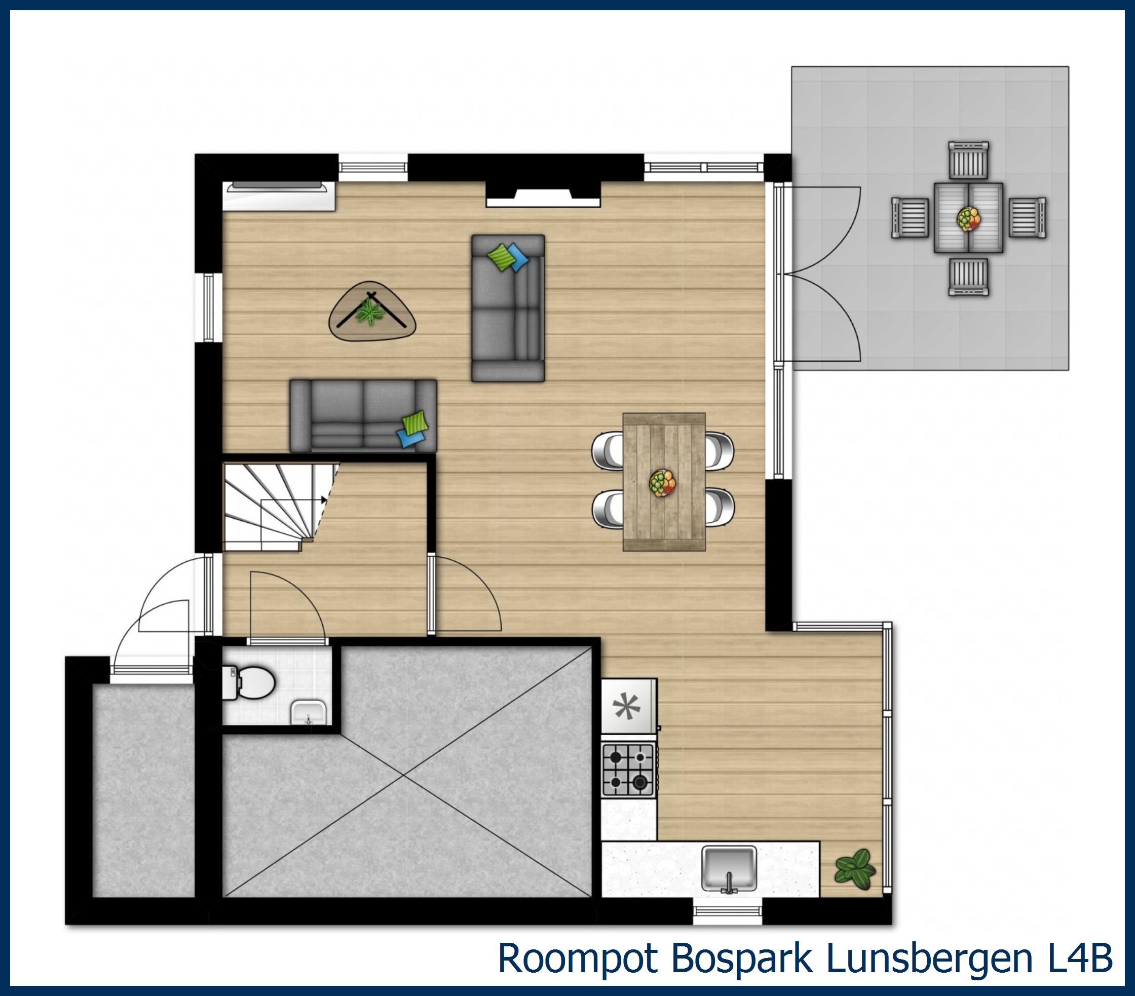 Bungalow L4B at Bospark Lunsbergen