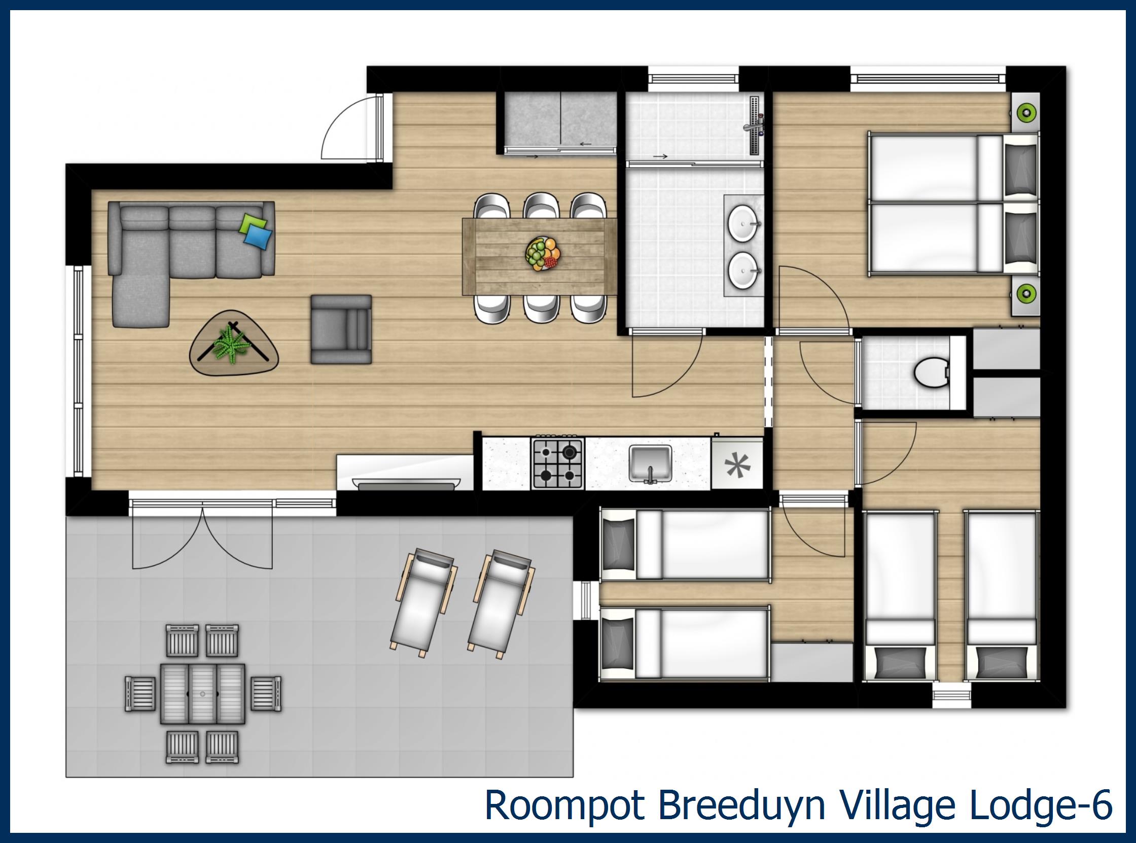 Lodge Lodge-6 at Breeduyn Village