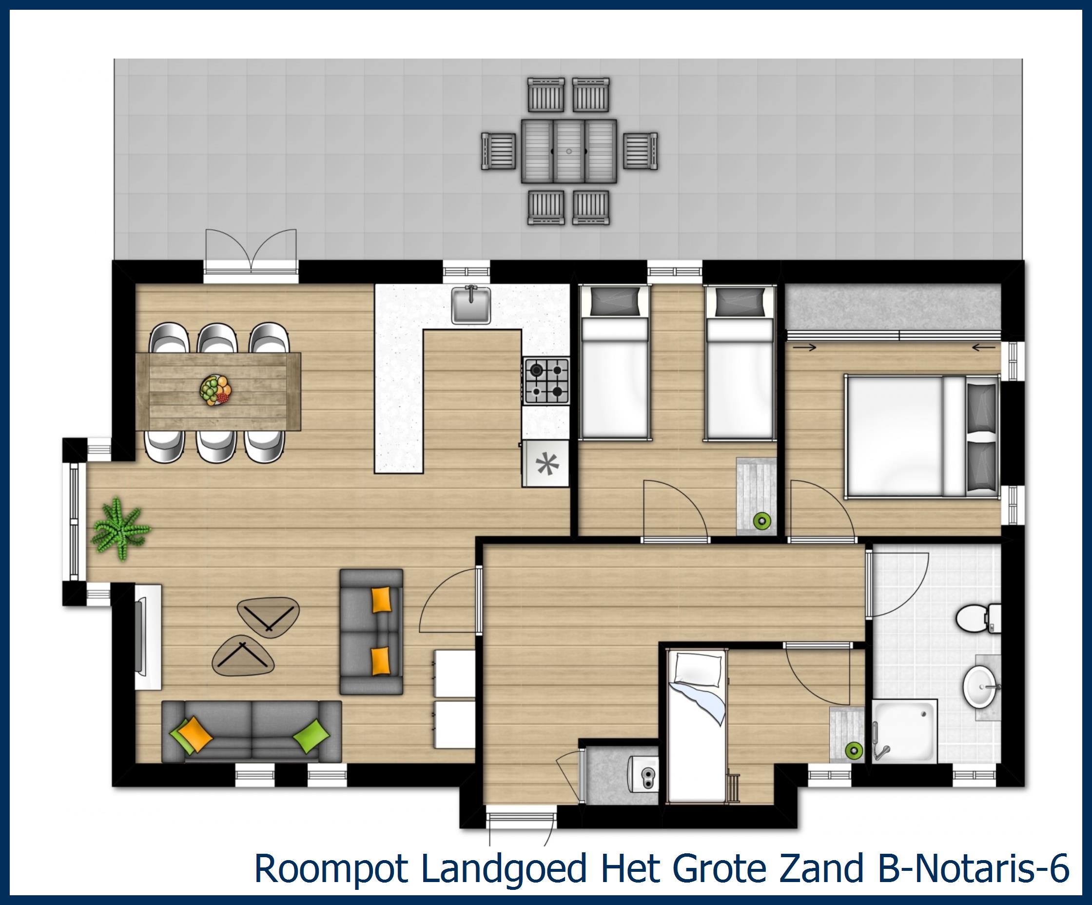 Chalet B-Notaris-6 at Het Grote Zand