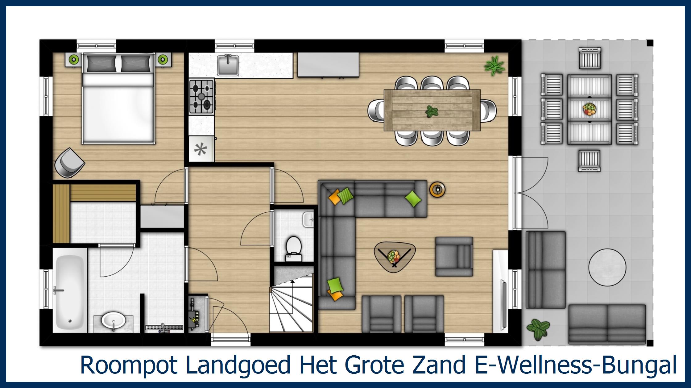 Bungalow E-Wellness--8 at Het Grote Zand