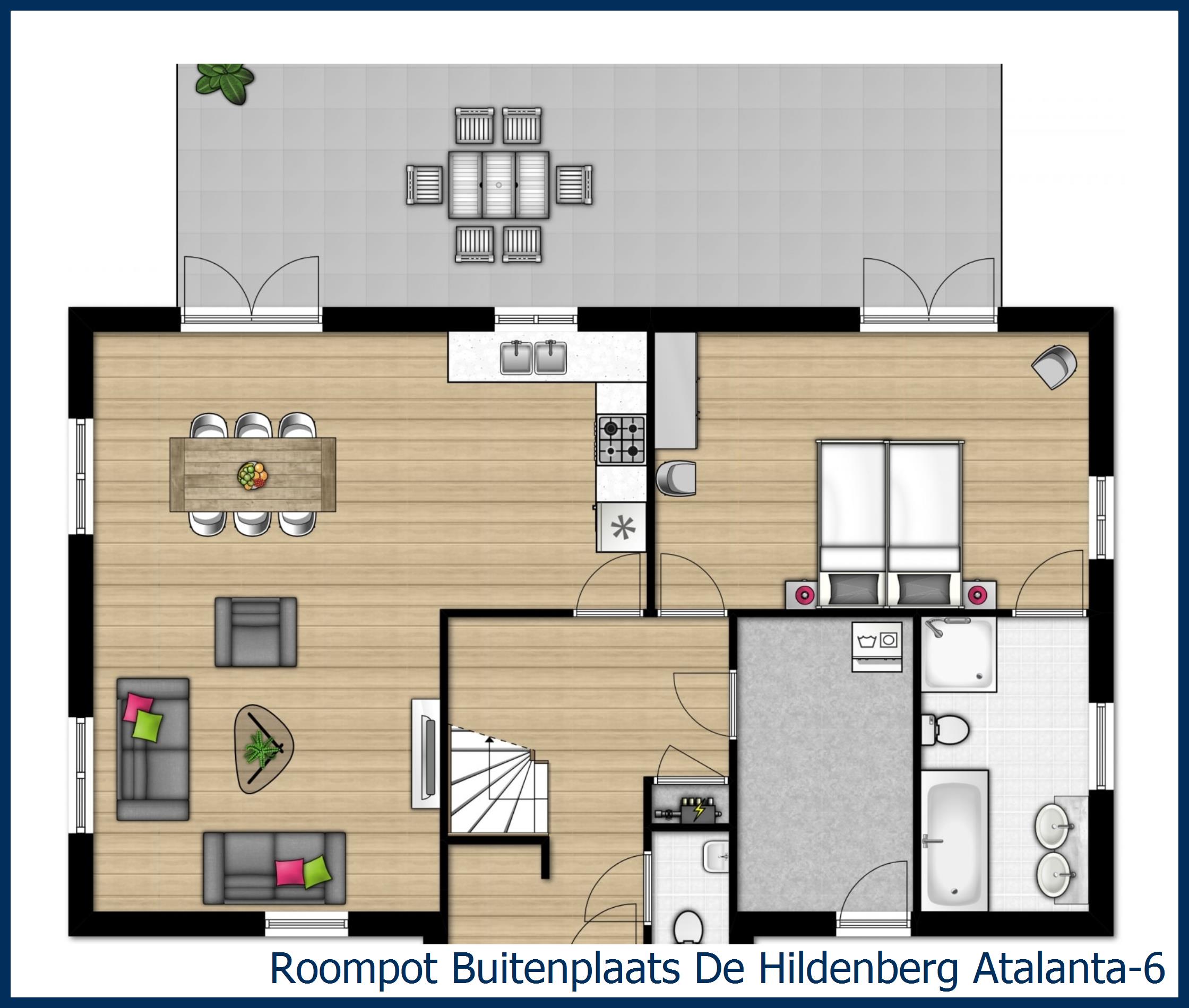 Bungalow Atalanta-6 at De Hildenberg