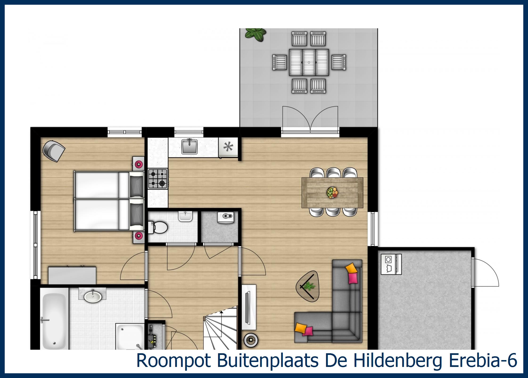 Bungalow Erebia-6 at De Hildenberg