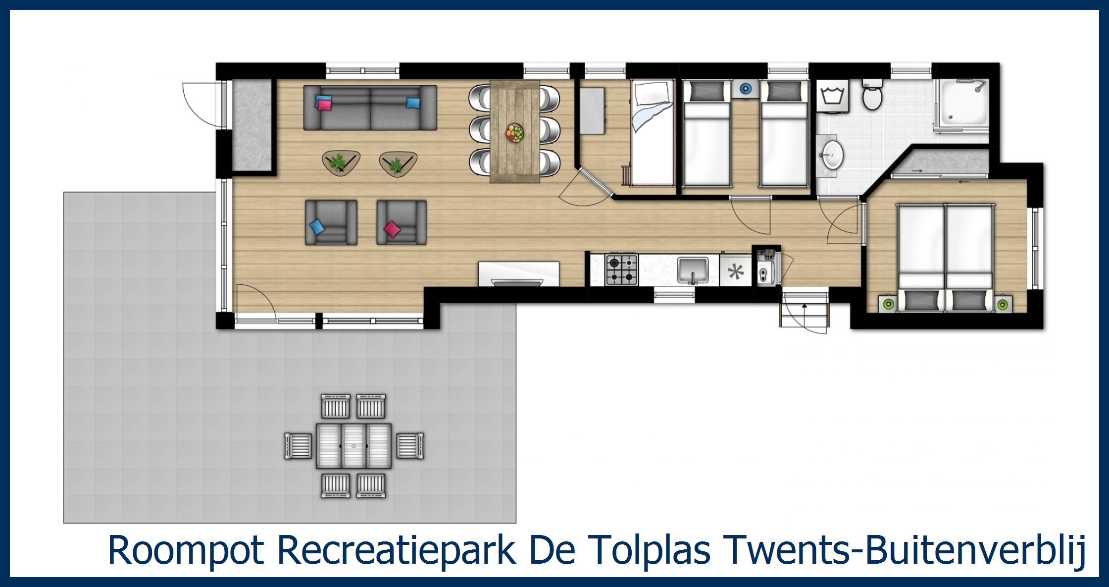 Chalet Twents-Buitenverblijf-6 at De Tolplas