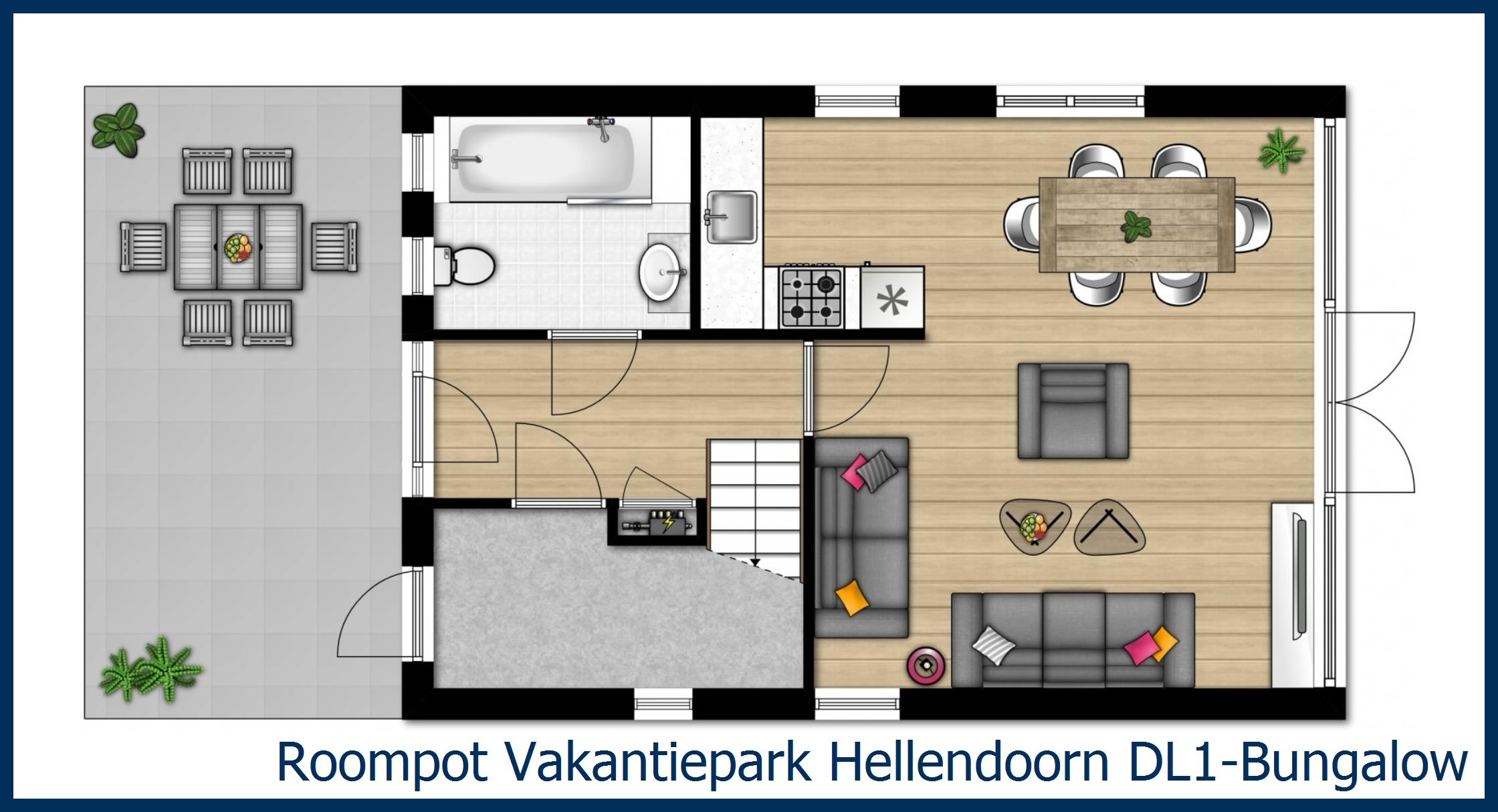 Bungalow DL1 at Hellendoorn