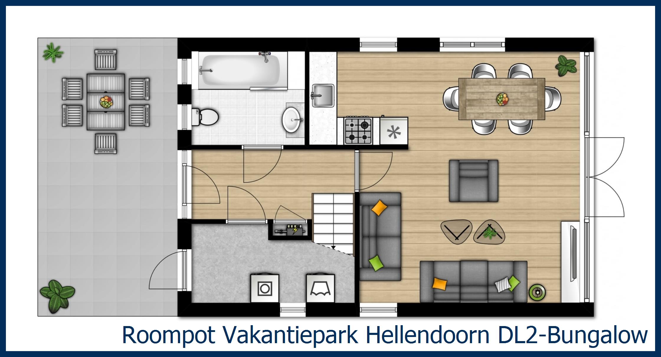 Bungalow DL2 at Hellendoorn