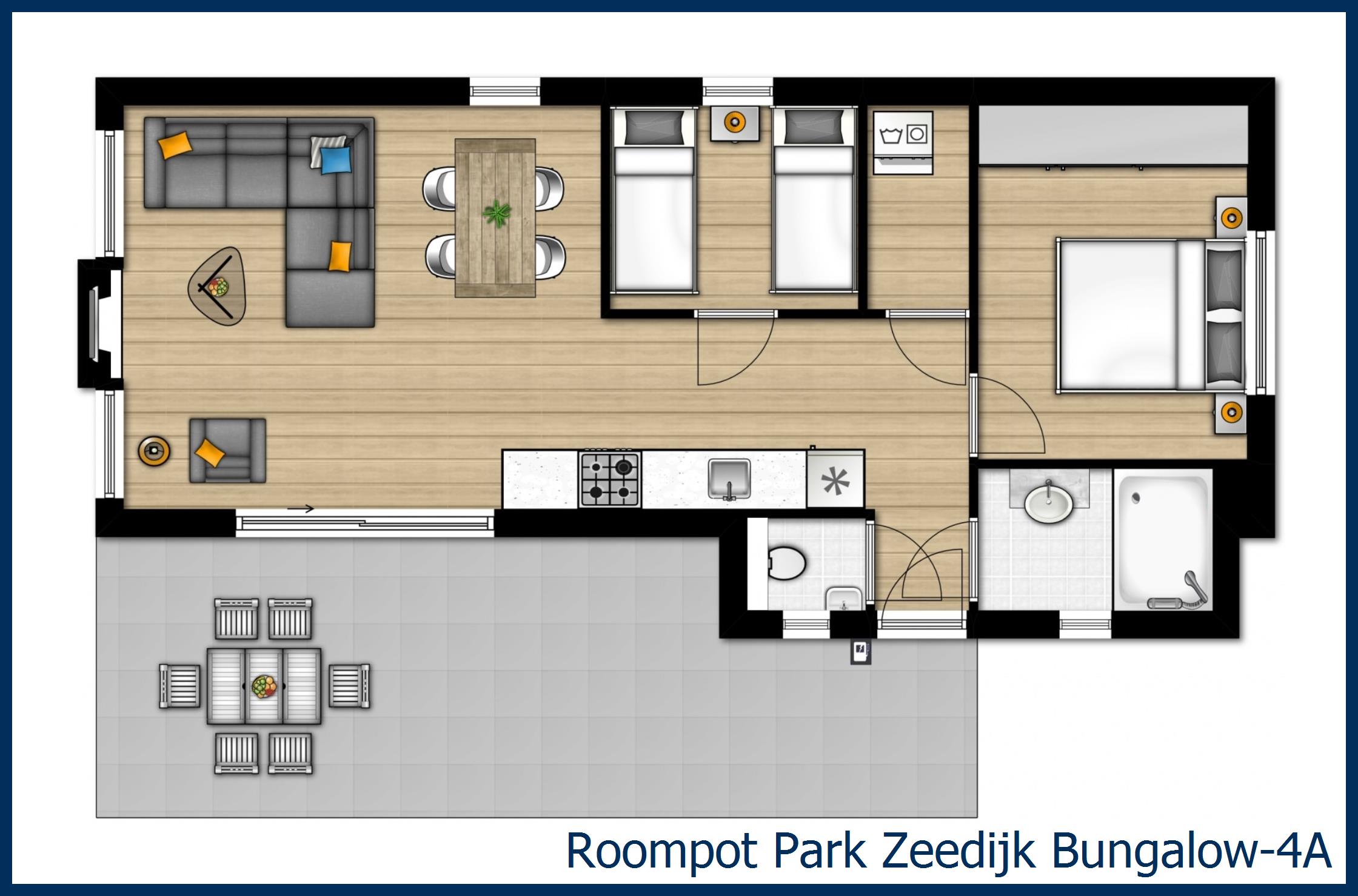 Bungalow 4A at Park Zeedijk