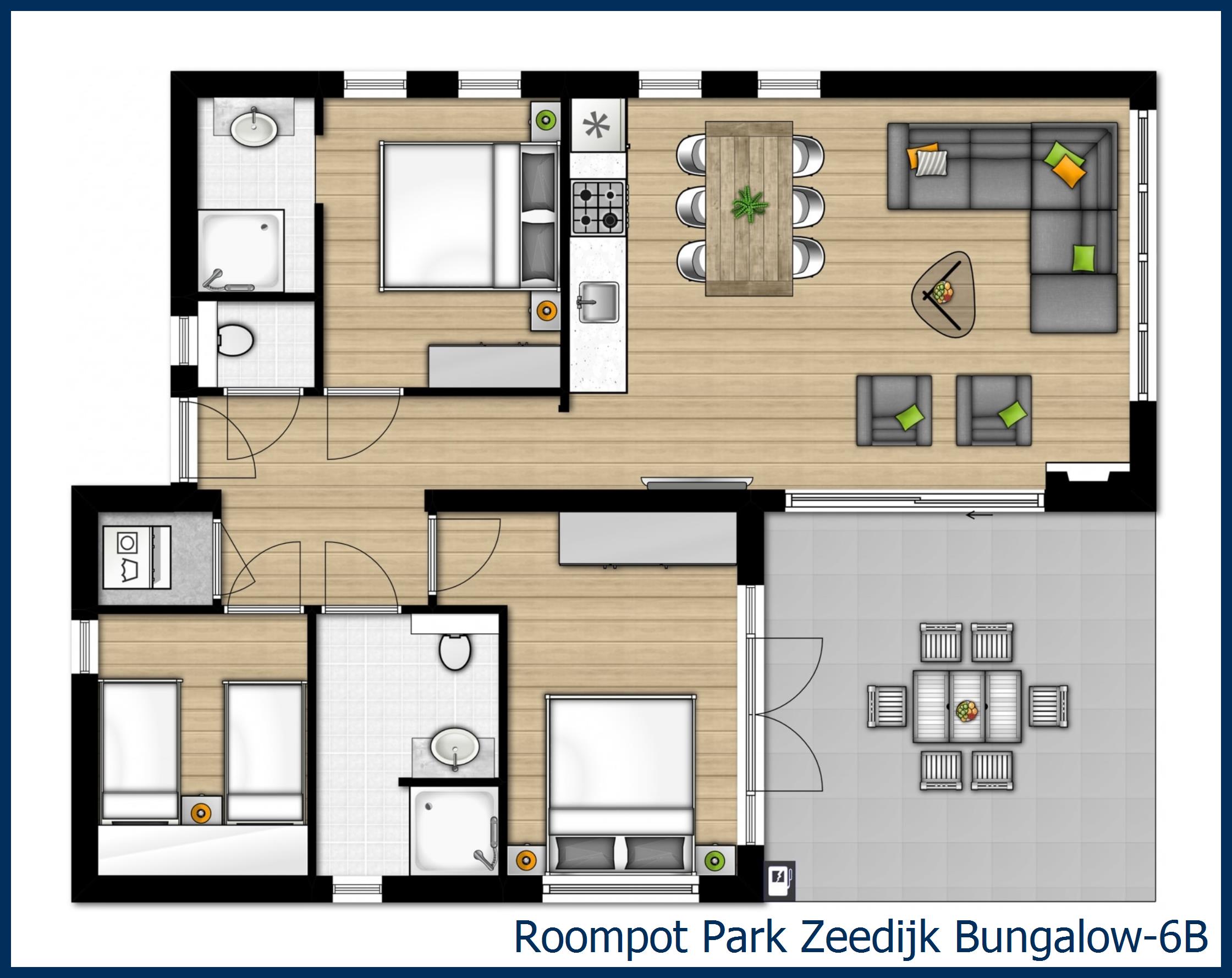 Bungalow 6B at Park Zeedijk